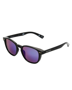 Serenity Round Sunglasses - Black