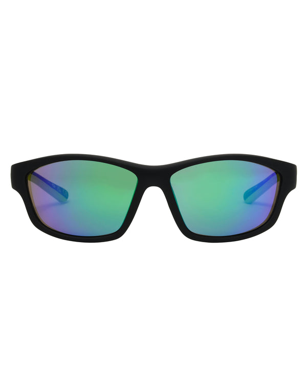 Oceanic Wrap Sunglasses - Black - Body Glove