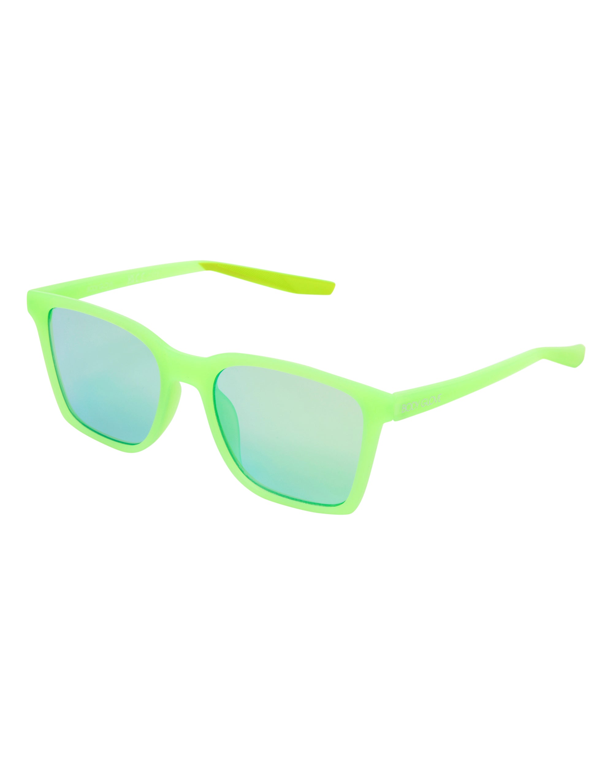 Juiced Square Sunglasses - Neon Green