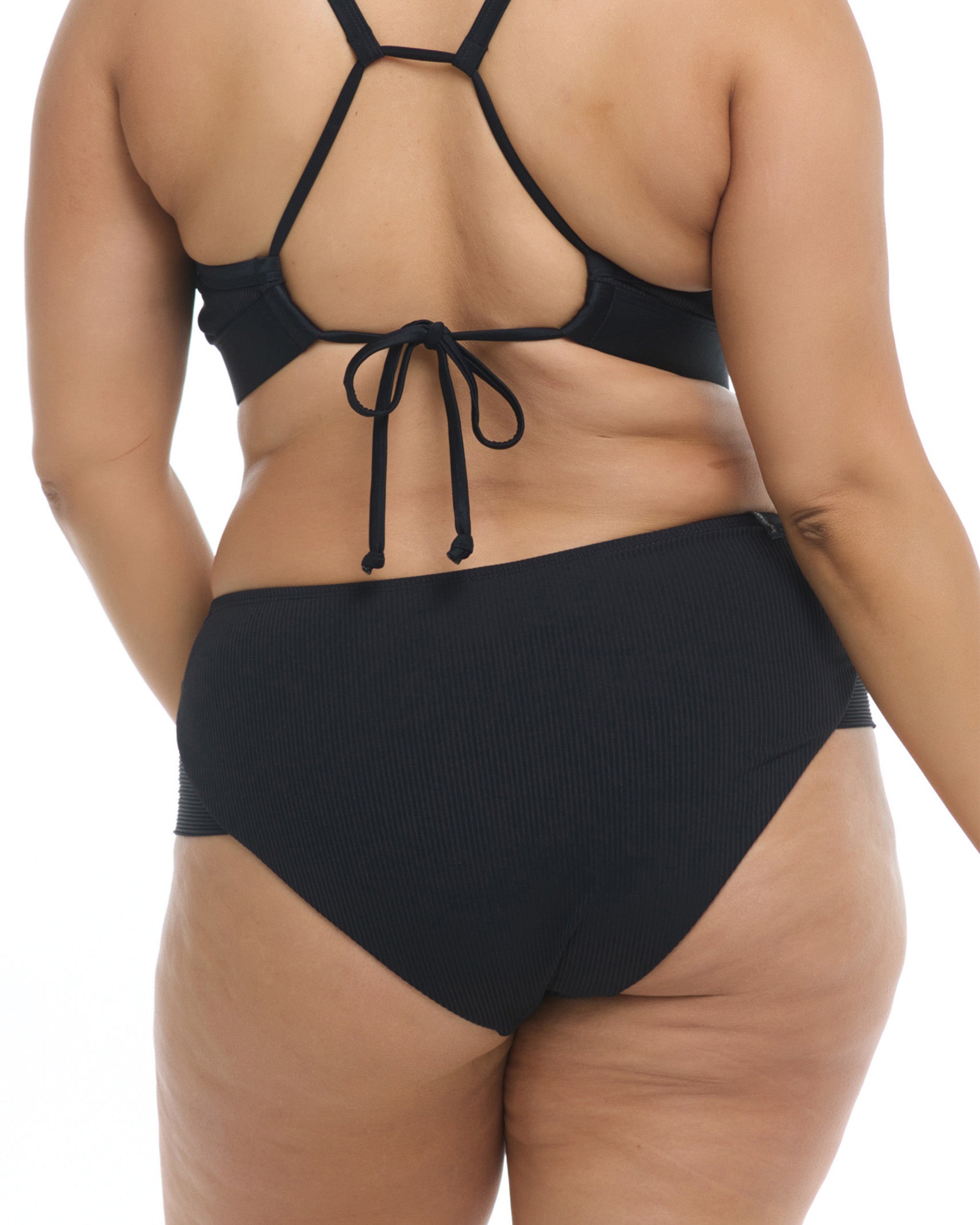 Ibiza Plus Size Coco Bikini Bottom - Black