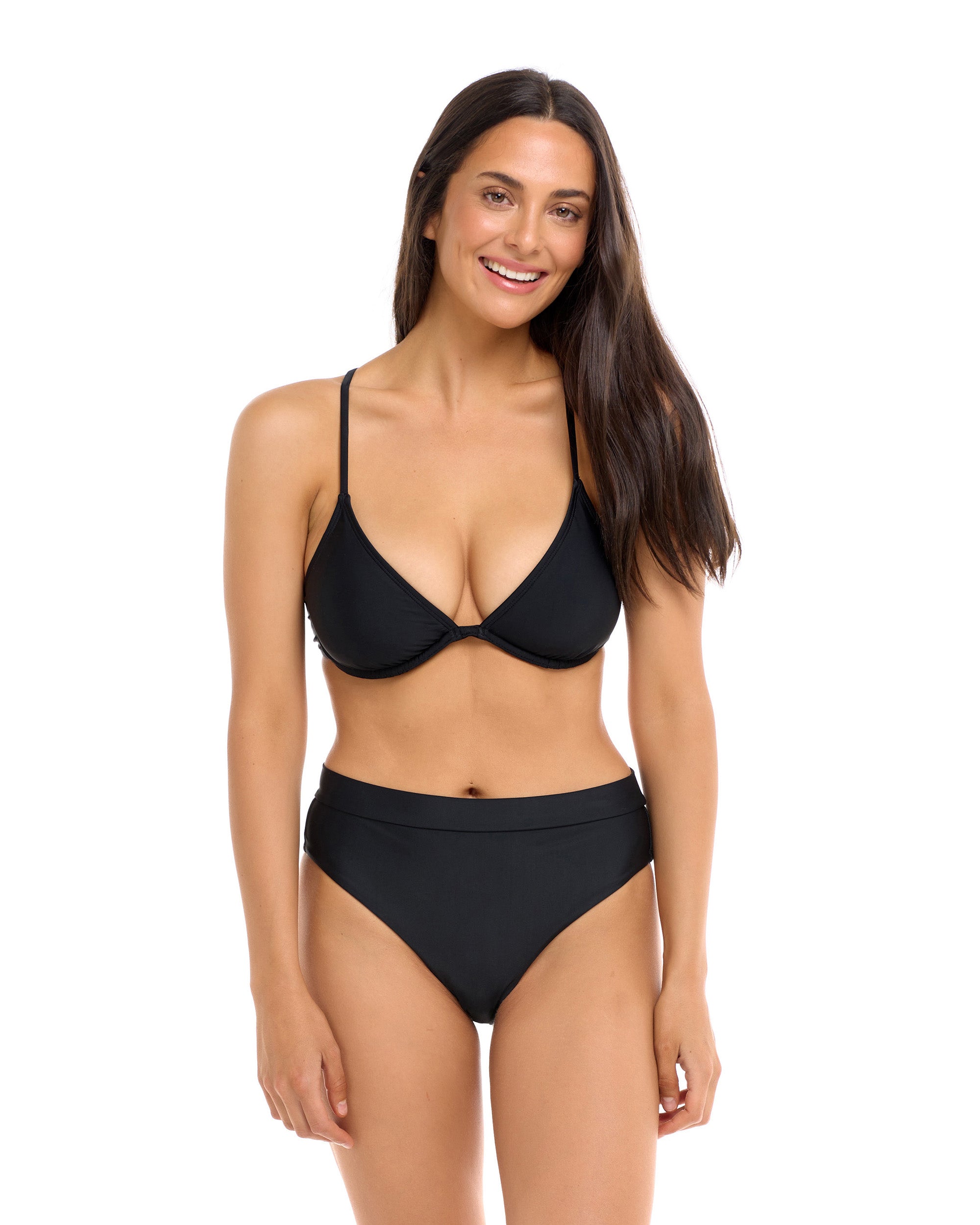 Smoothies Patsy Bikini Top - Black