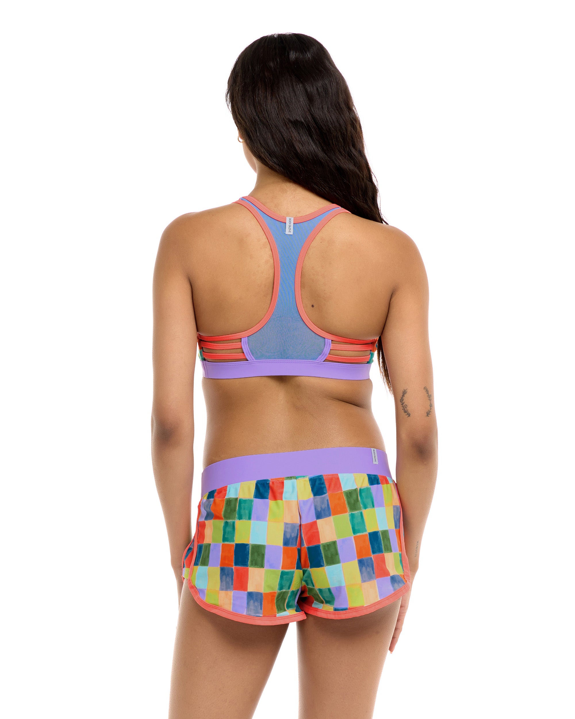 Aloha Vibes Equalizer Sports Bra - Multi