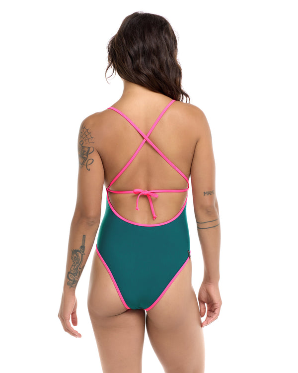 Smoothies Eli One-Piece Swimsuit - Kingfisher