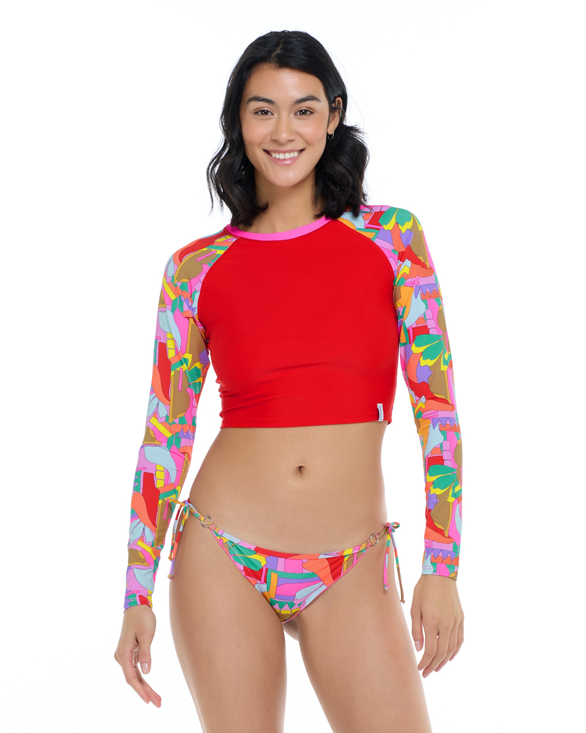 Artistry Let It Be Crop Rashguard - Artistry / Multi