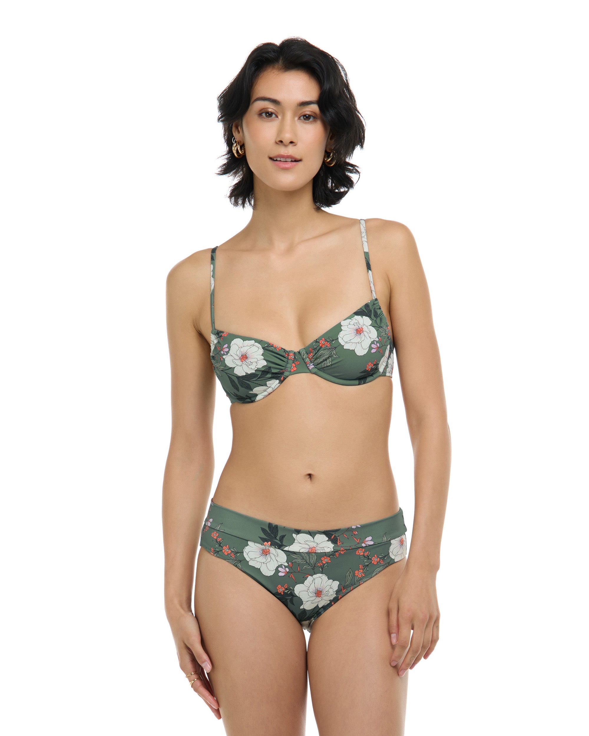 Aurora Alice Underwire Bikini Top - Saguaro