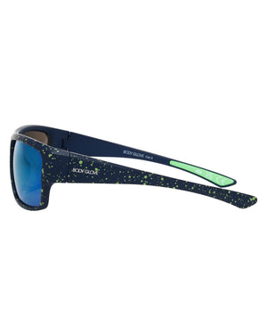 Sea Breeze Rectangle Sunglasses - Navy / Green