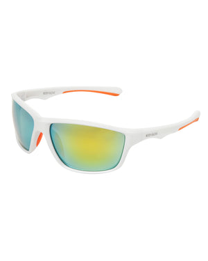 Stoked Wrap Sunglasses - White