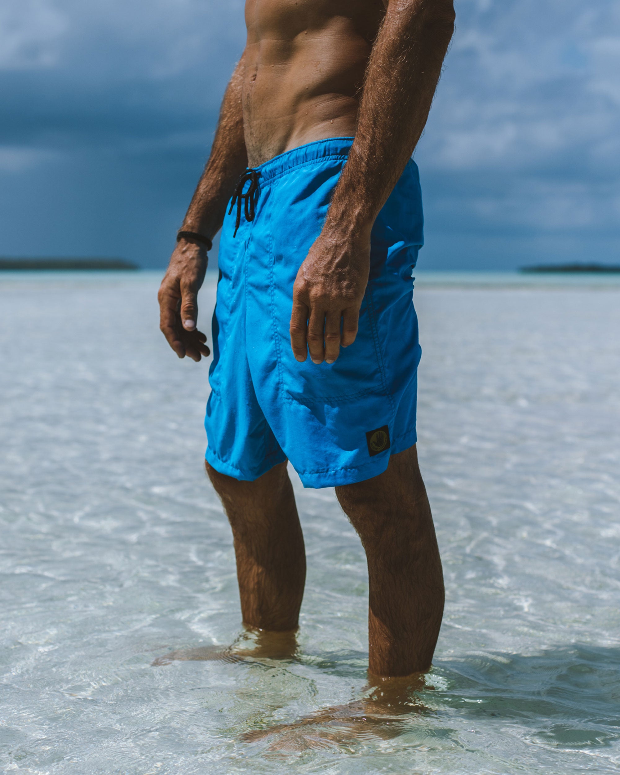 Burnout Trail Shorts - Blue