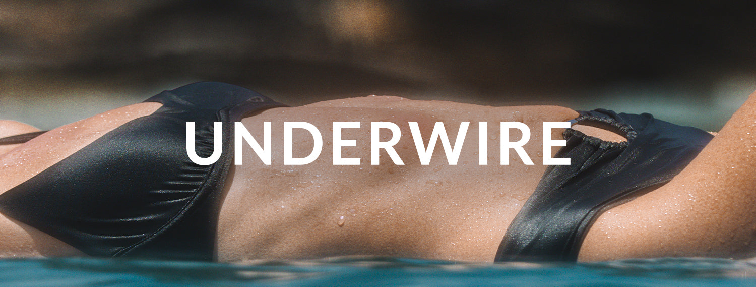 Women's Longline Keyhole Underwire Bikini Top - Shade & Shore™ Red 36DD