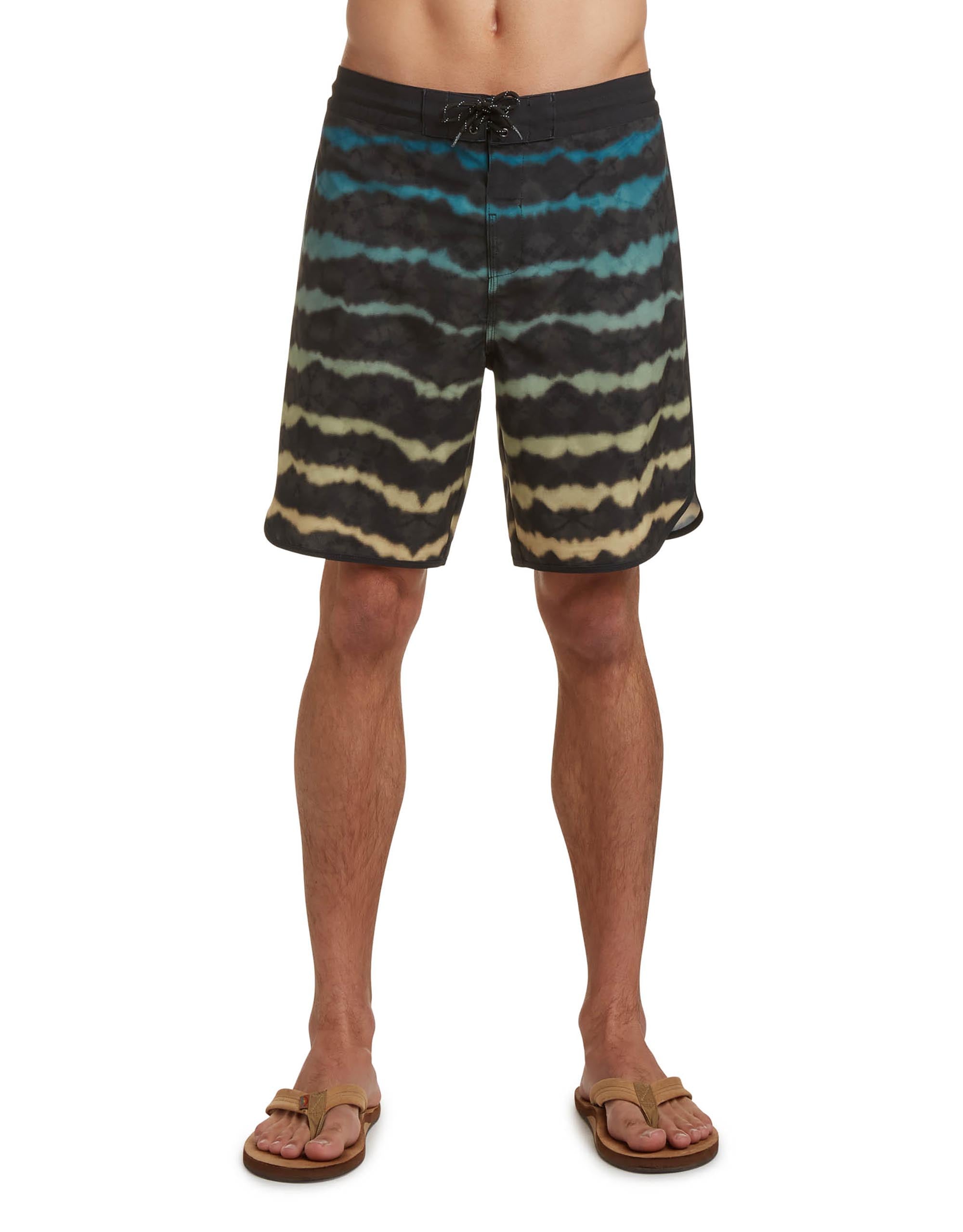 OG Scallop 19" Boardshorts - Black Multi