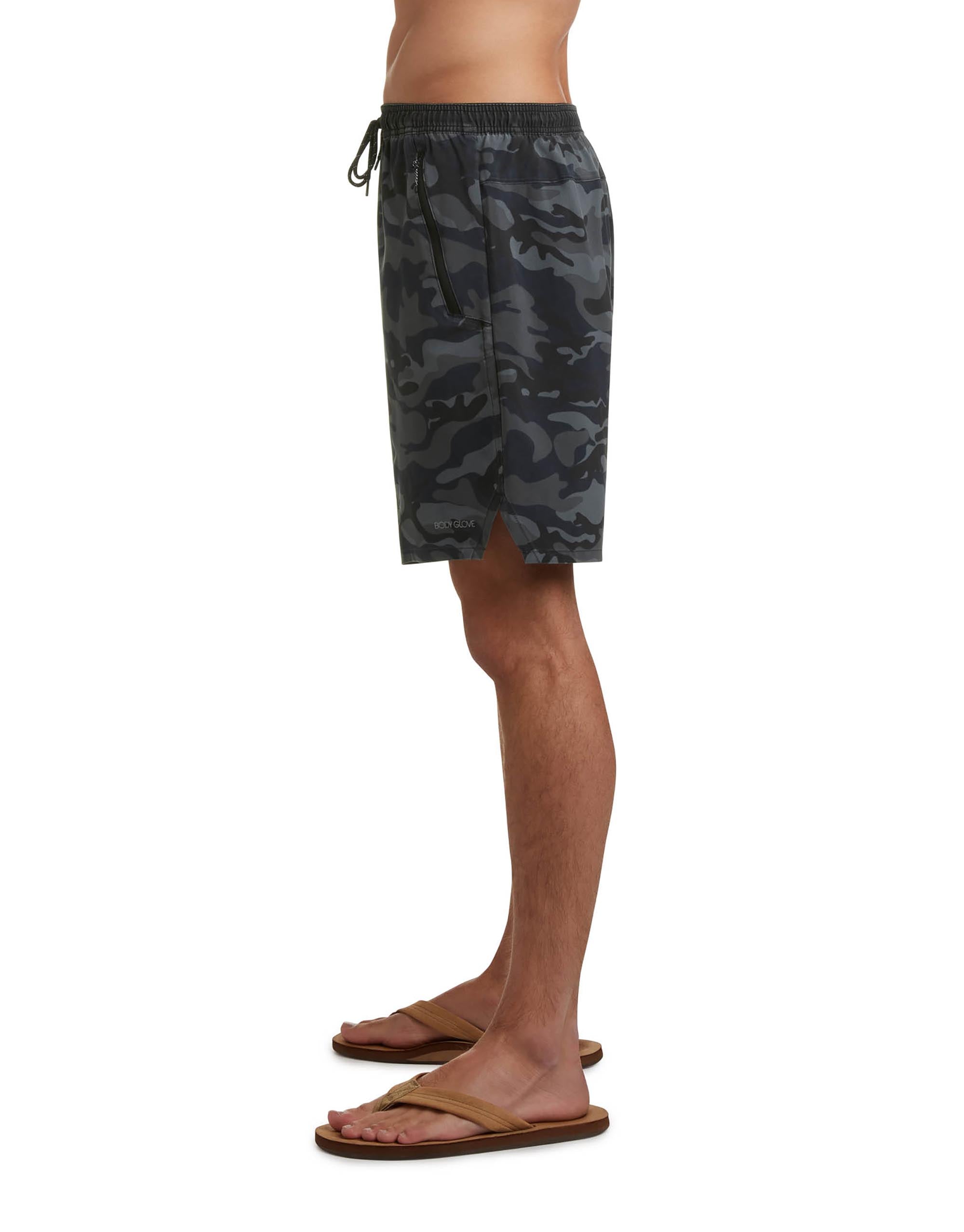 Drifter 19" Hybrid Training Short - Midnight Camo