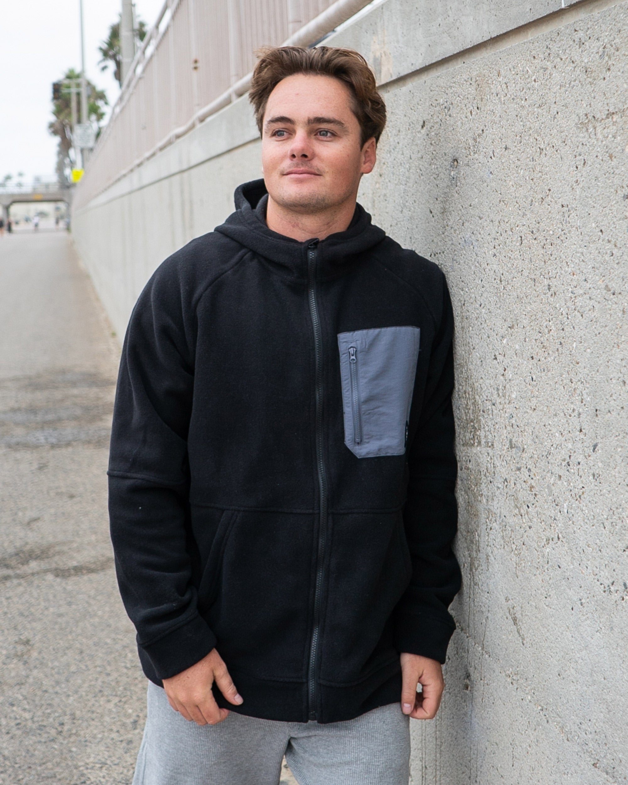 Men's Dyno Polar Fleece Jacket - Black