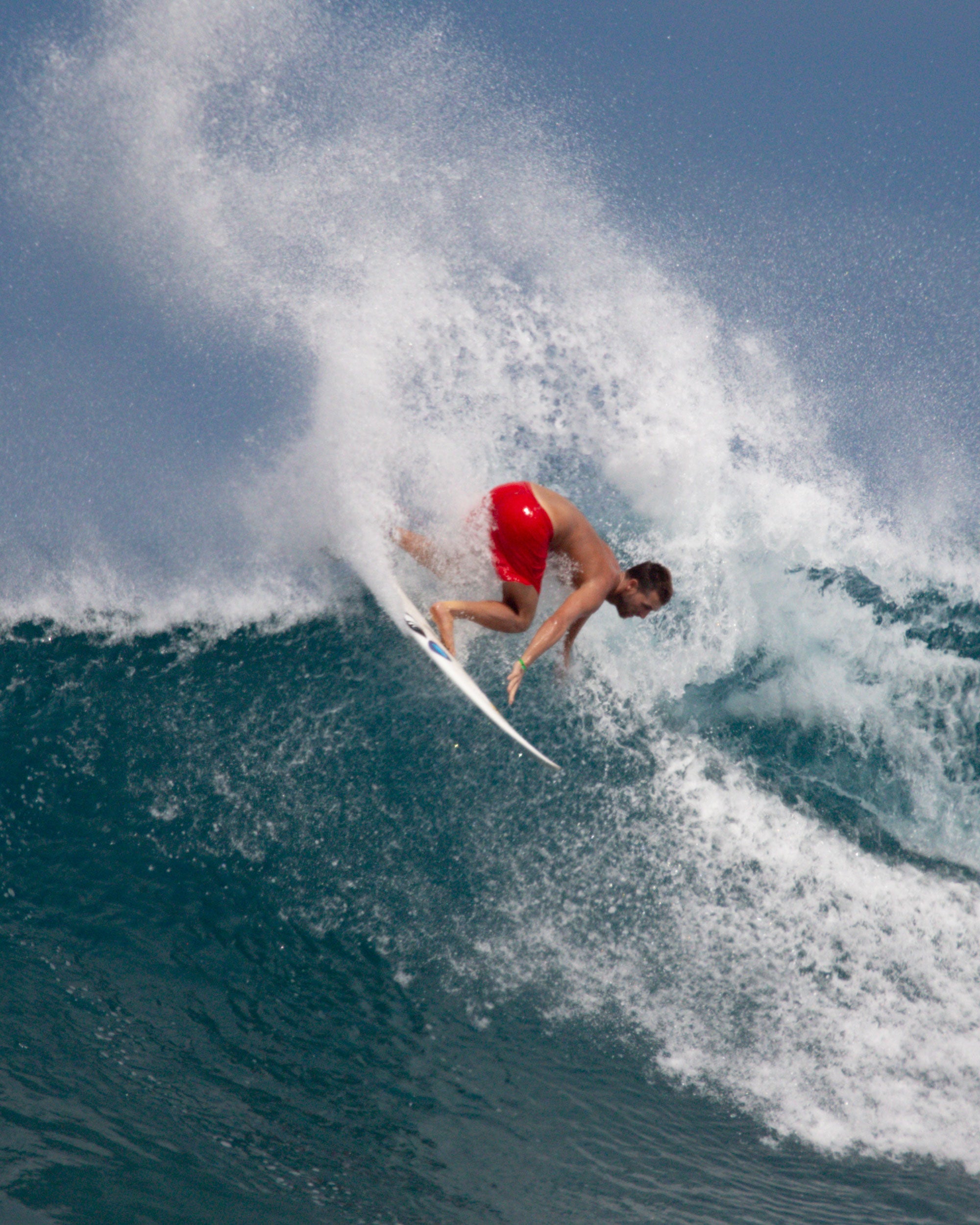 Floaters 19" Comfort Boardshorts - Red