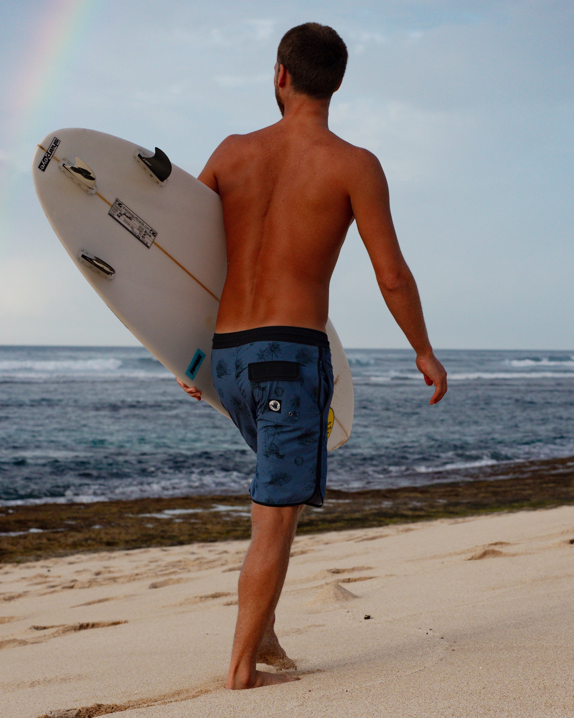 OG Scallop 19" Boardshorts - Slate Black