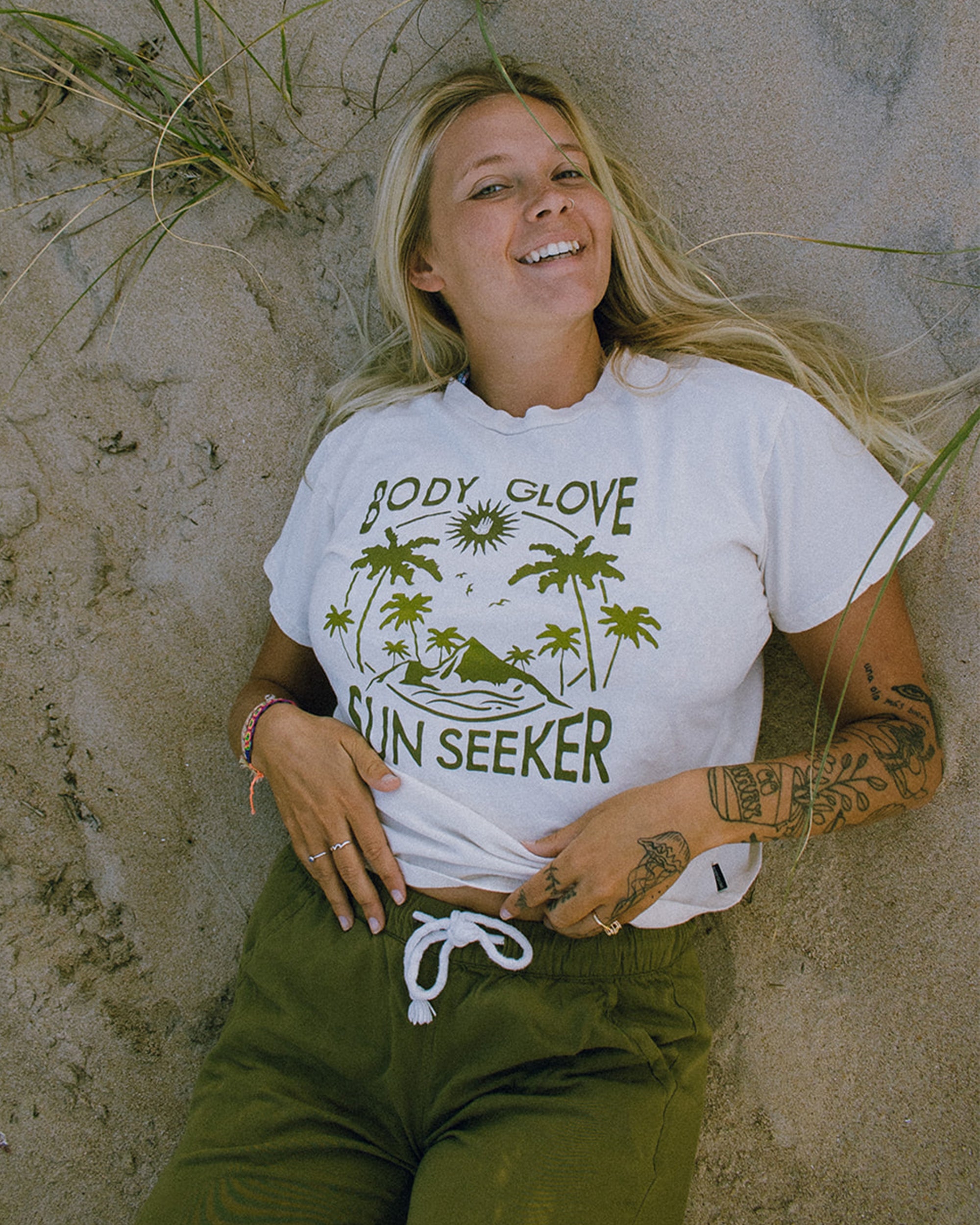 Sun Seeker T-Shirt - Cream