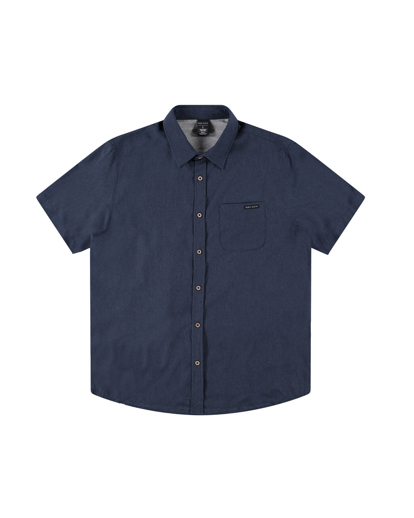 The Breeze UPF 50+ Button-Up - Navy