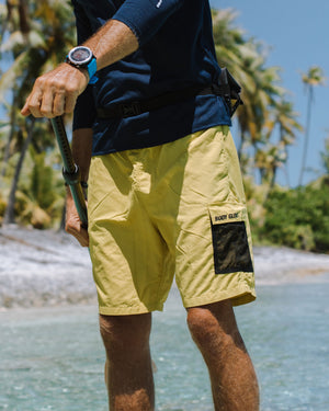 Cargo Trail Shorts - Chartreuse