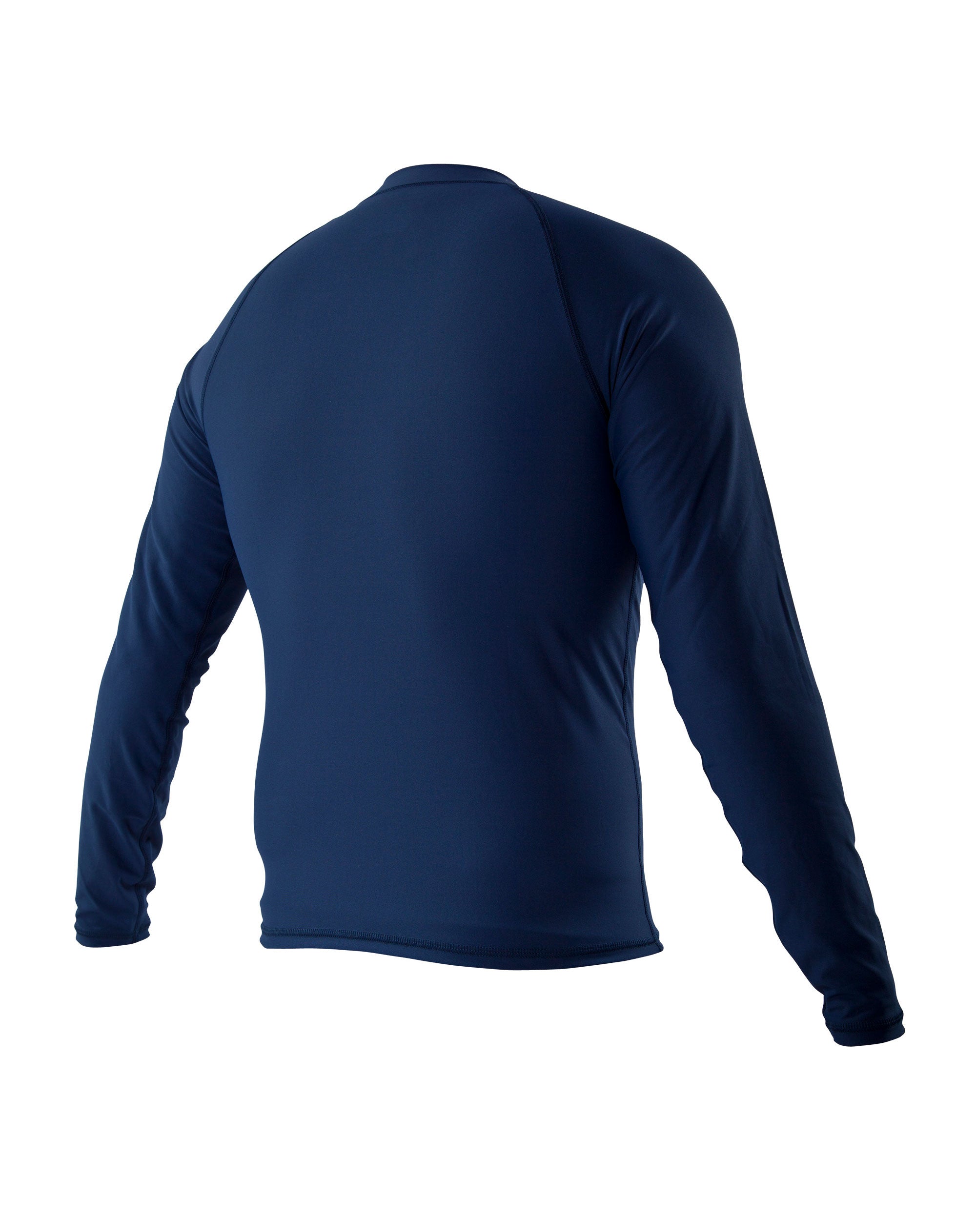 Men's Basic Long-Arm Lycra Rash Guard - Navy