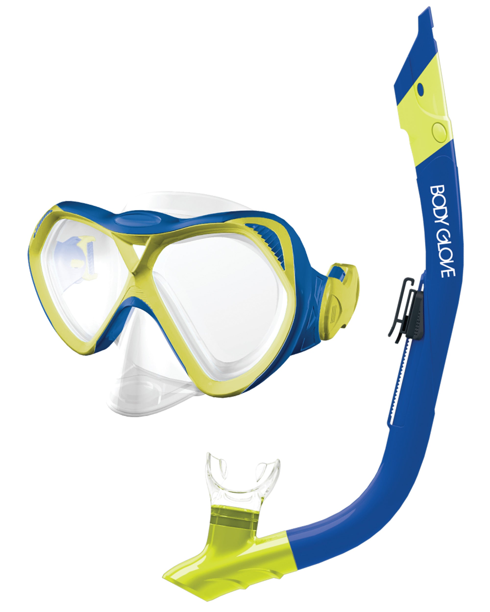 Cove Mask / Snorkel Combo - Blue/Citron