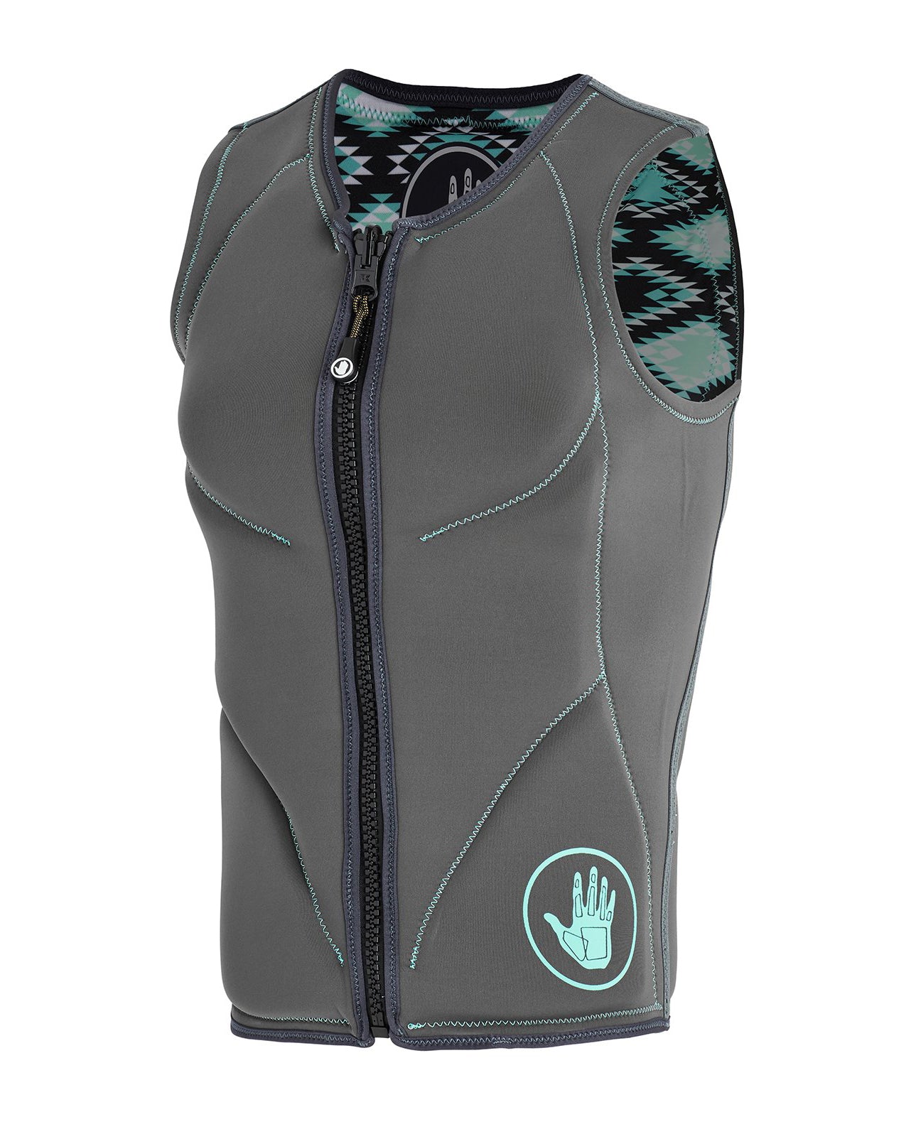 Women's Comp Vest - Black/Turquoise