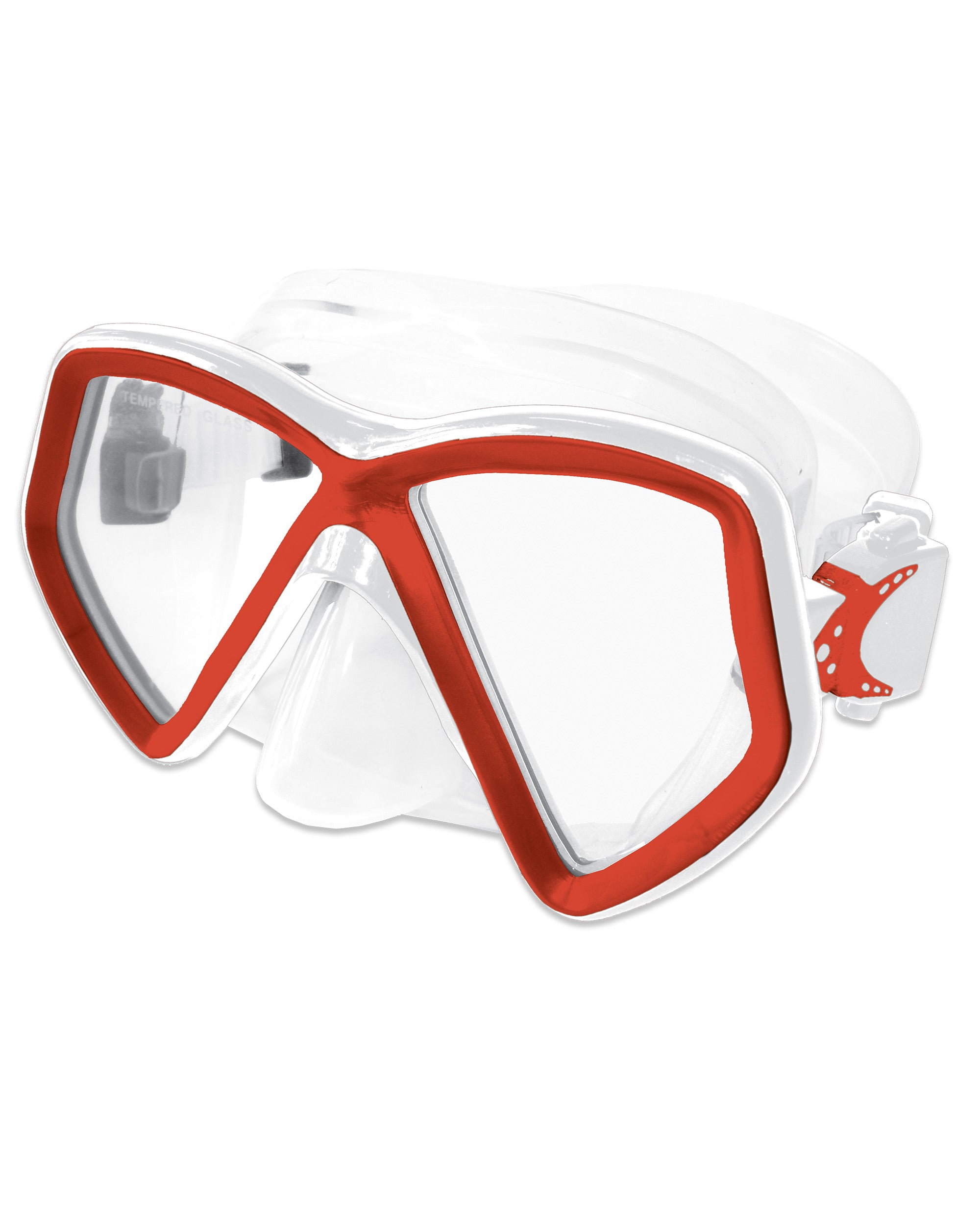 Cabo Mask - Red/White