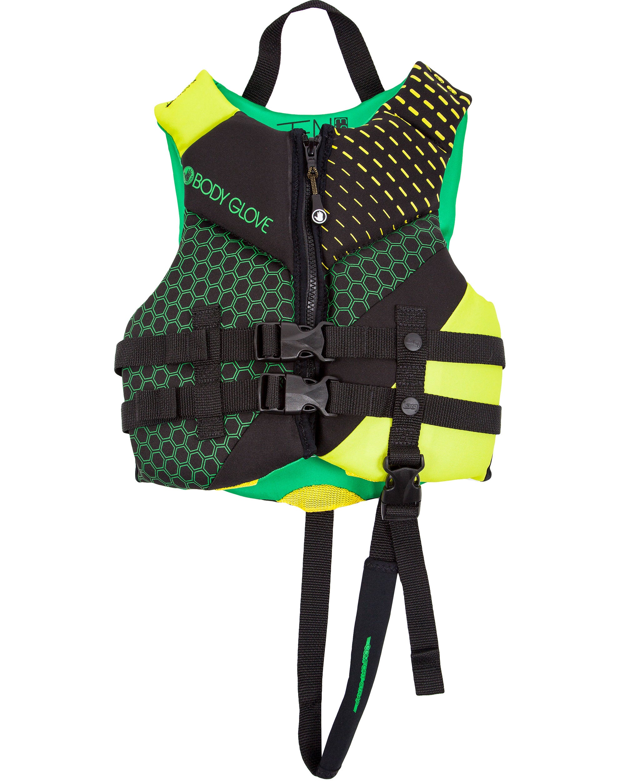 Phantom Child USCGA PFD - Green/Lime