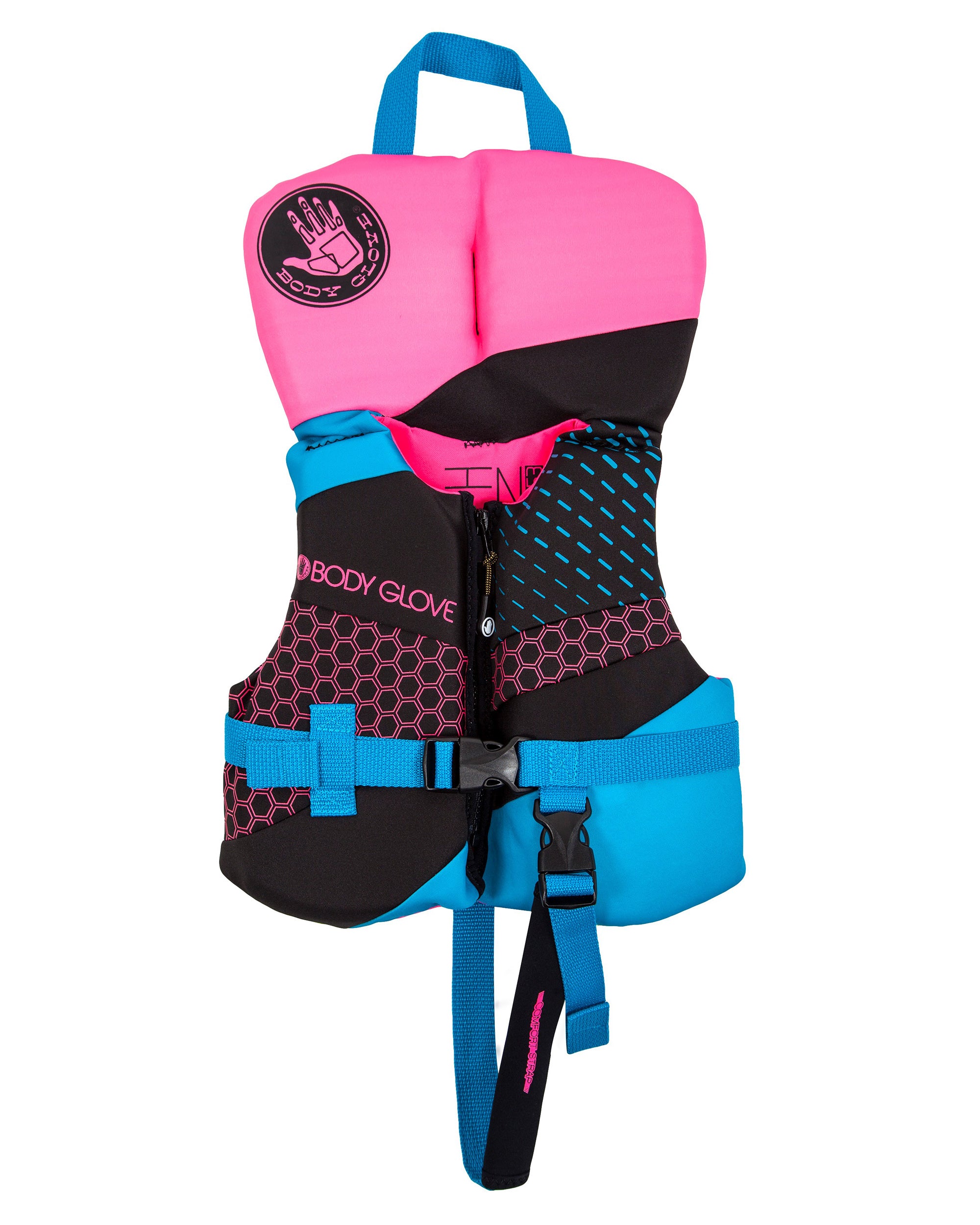 Phantom Infant USCGA PFD - Aqua/Pink