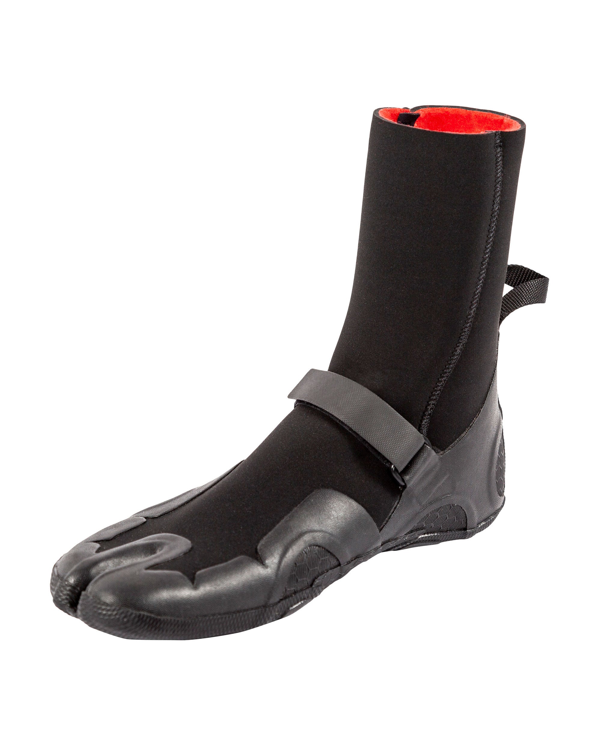 3mm Red Cell Split-Toe Bootie - Black