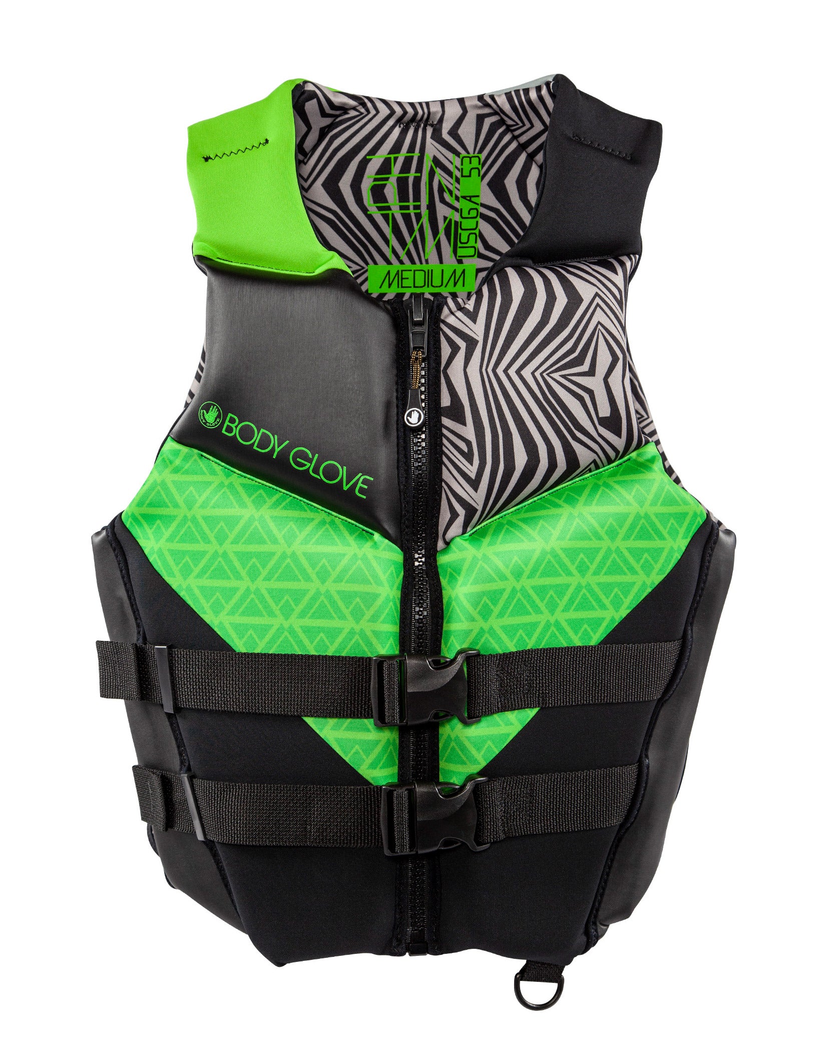 Phantom Men's USCGA PFD - Green/Grey