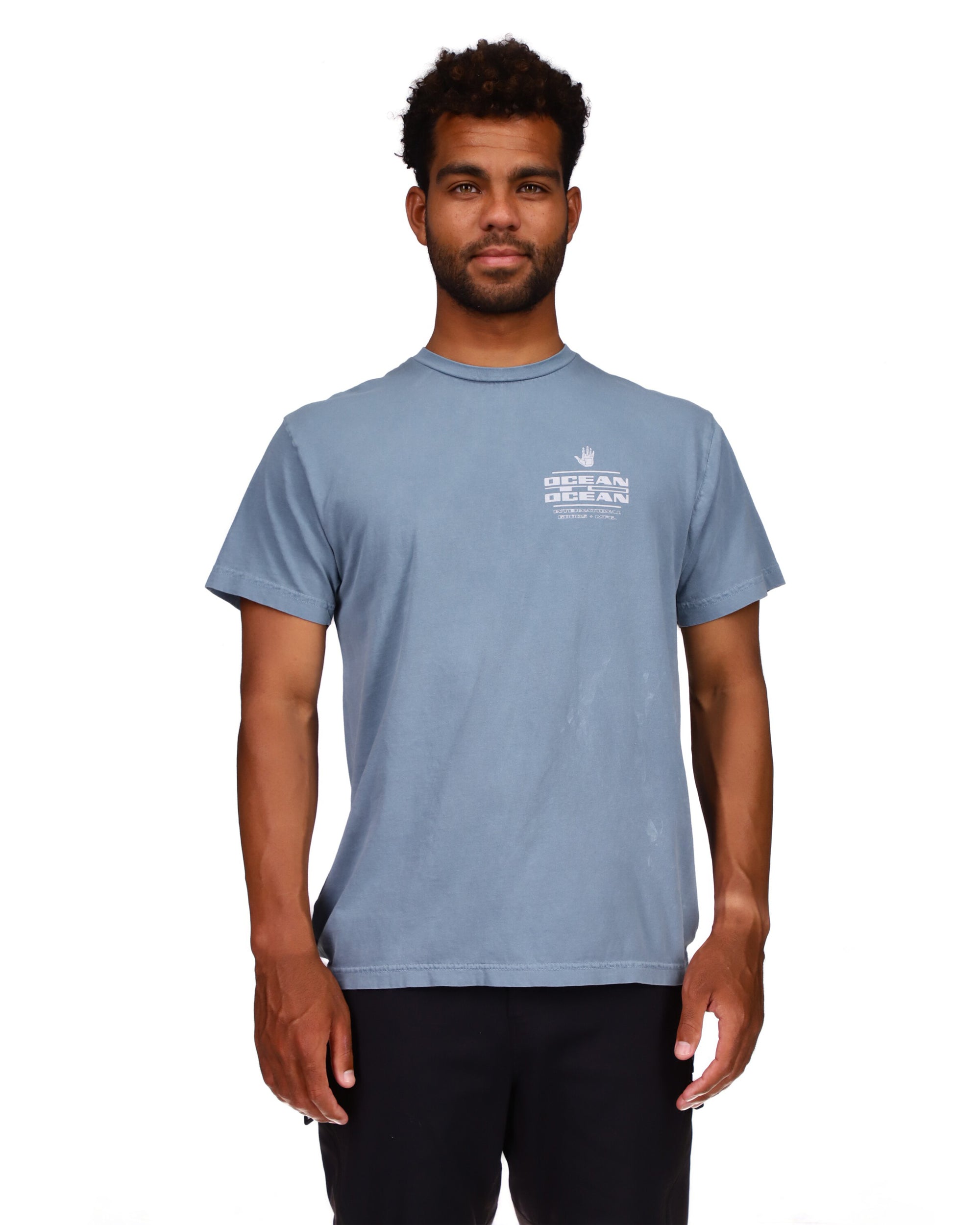 Ocean to Ocean Premium T-Shirt - Pigment Dusk