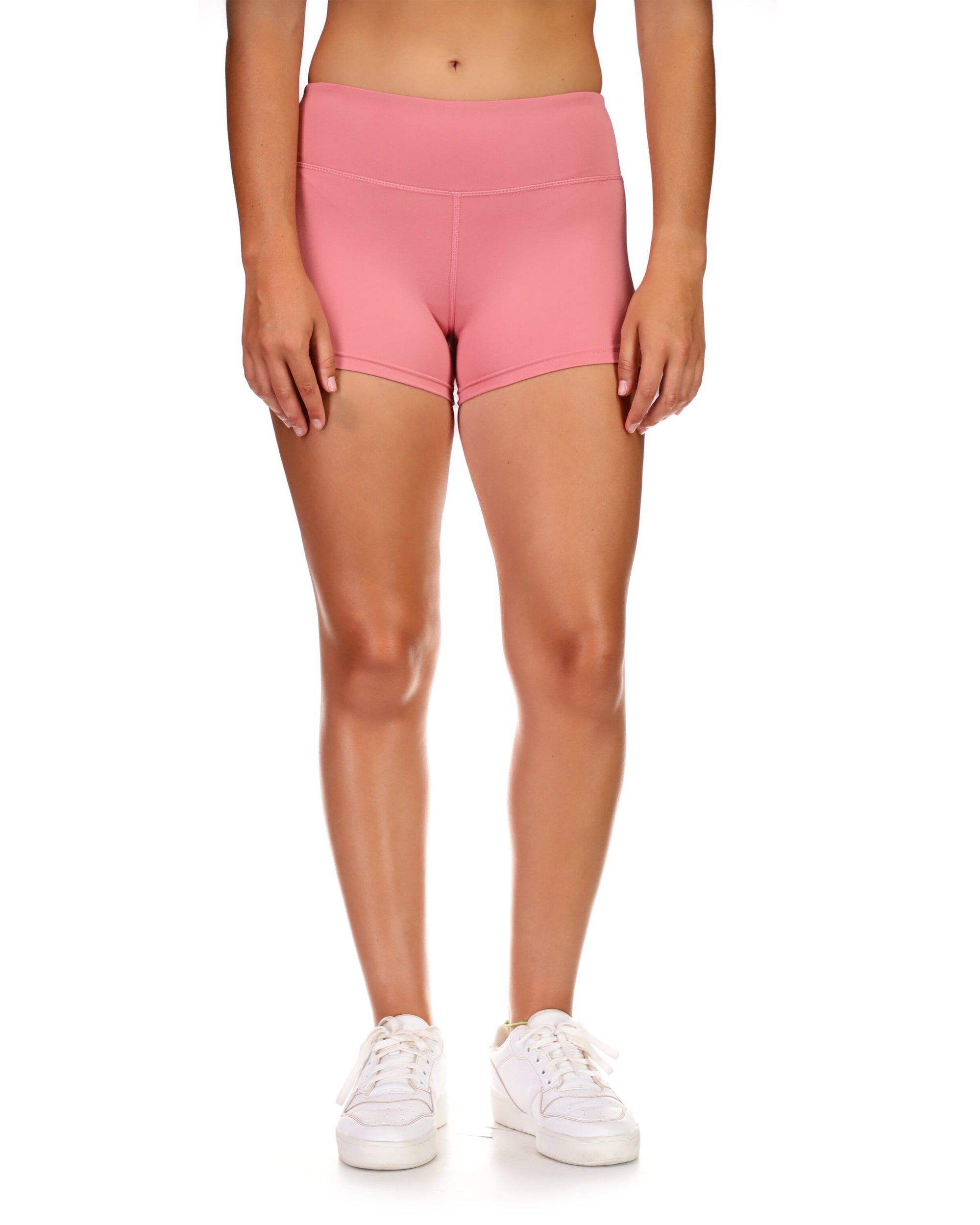 Stellar 3" High-Rise Athletic Shorts - Pink