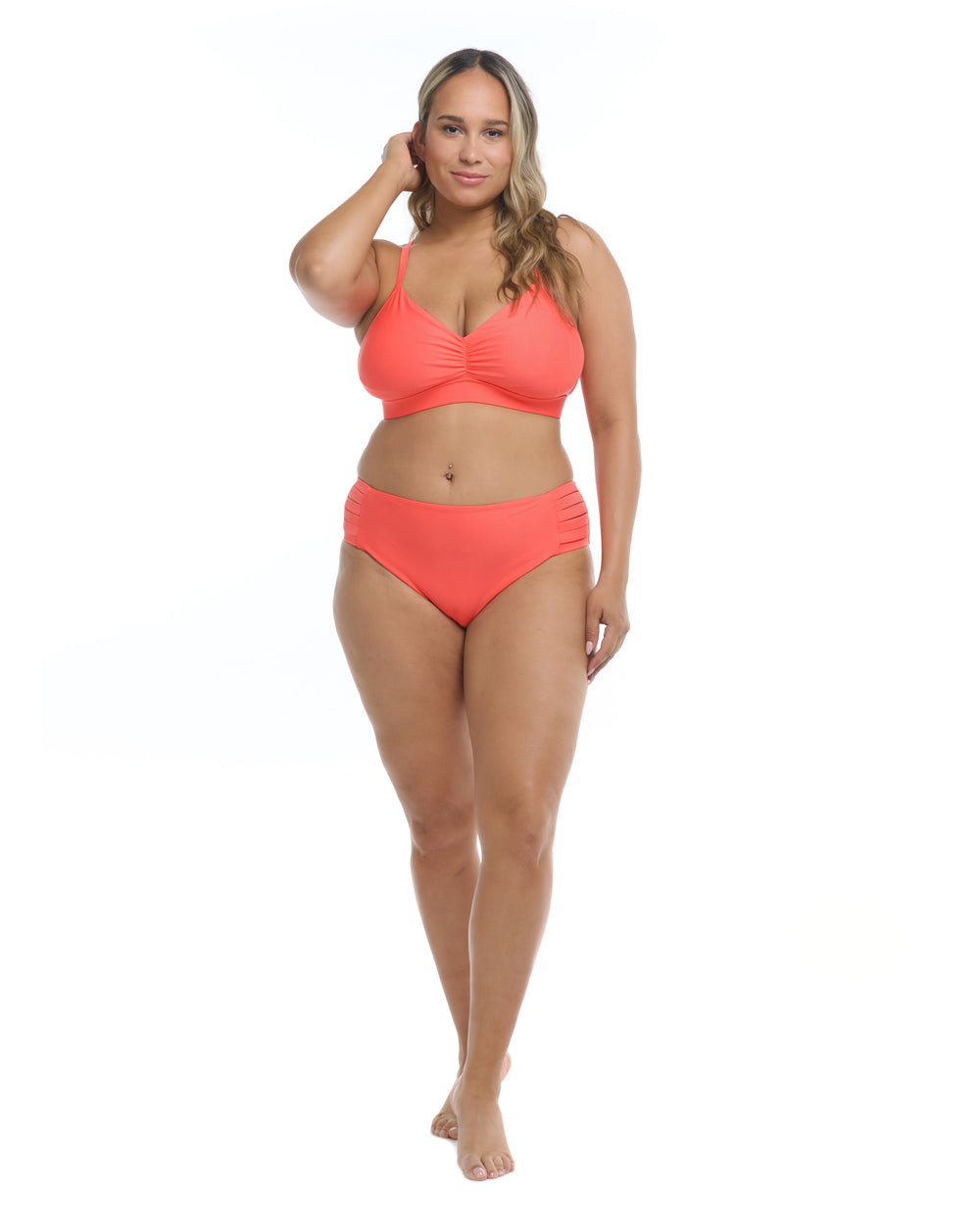 PMUYBHF Female Womens Bikini Tops for Large Chest Women's New Large Swimsuit  Bikini Plus Size Swimsuit A XL 