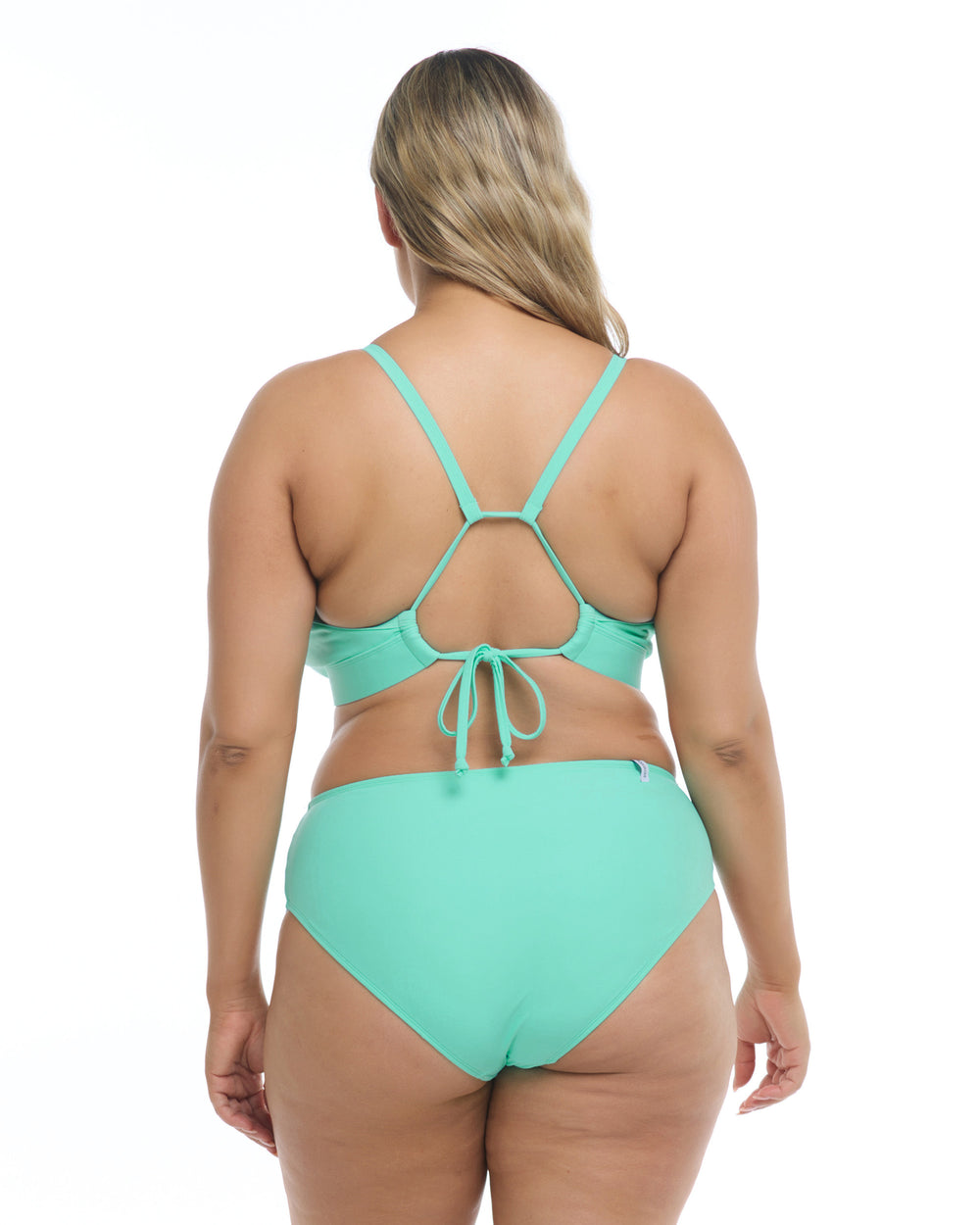 Body Glove Women's Drew Plus Bikini Top Swimsuit with Adjustable Tie Back,  Available in Sizes 1x, 2X, 3X