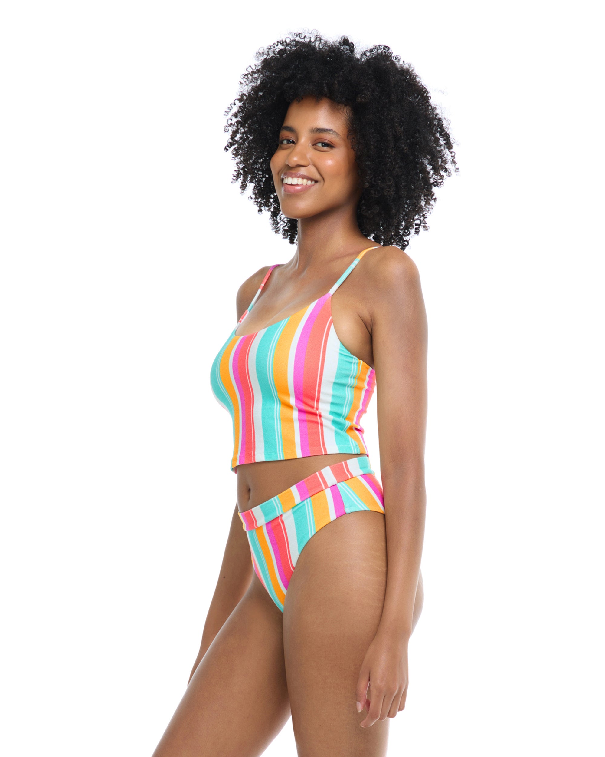 Firenze Norah Swim Crop Top - Multi