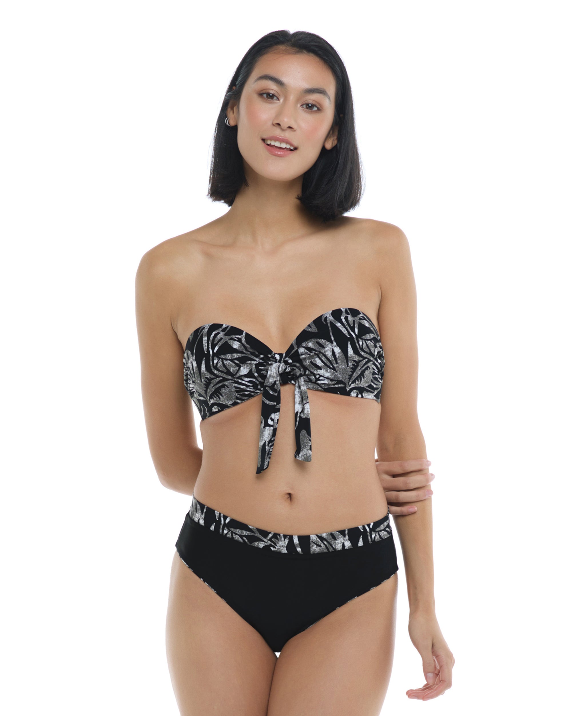 Jubilee Marilyn Swim Top - Black