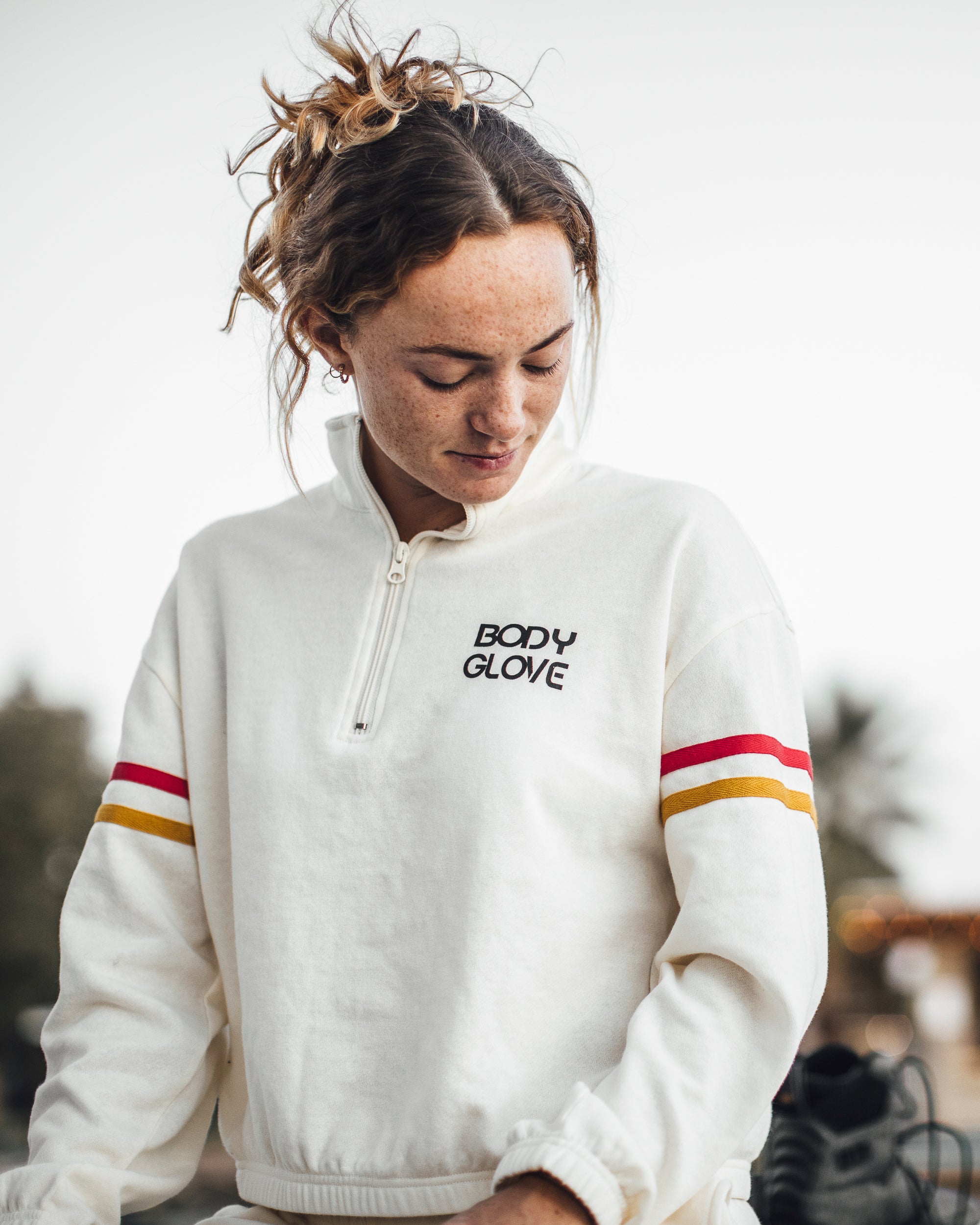 Retro Jogger Fleece - Cream