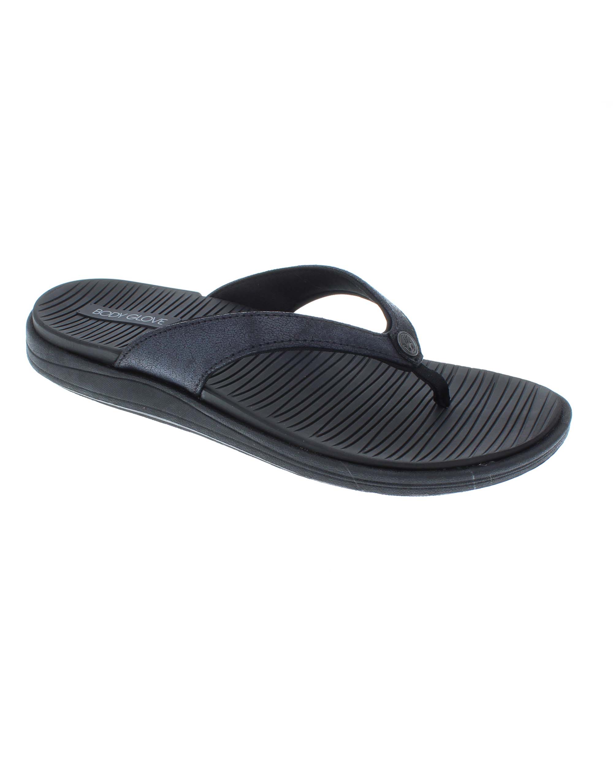 Women's Athena Sandals - Metallic Black