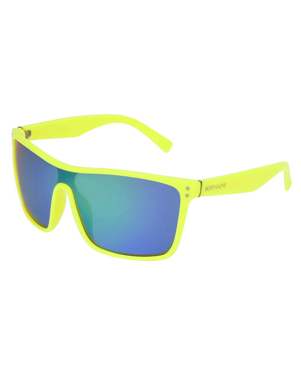 Men's Amped Polarized Sunglasses - Neon Yellow - Body Glove