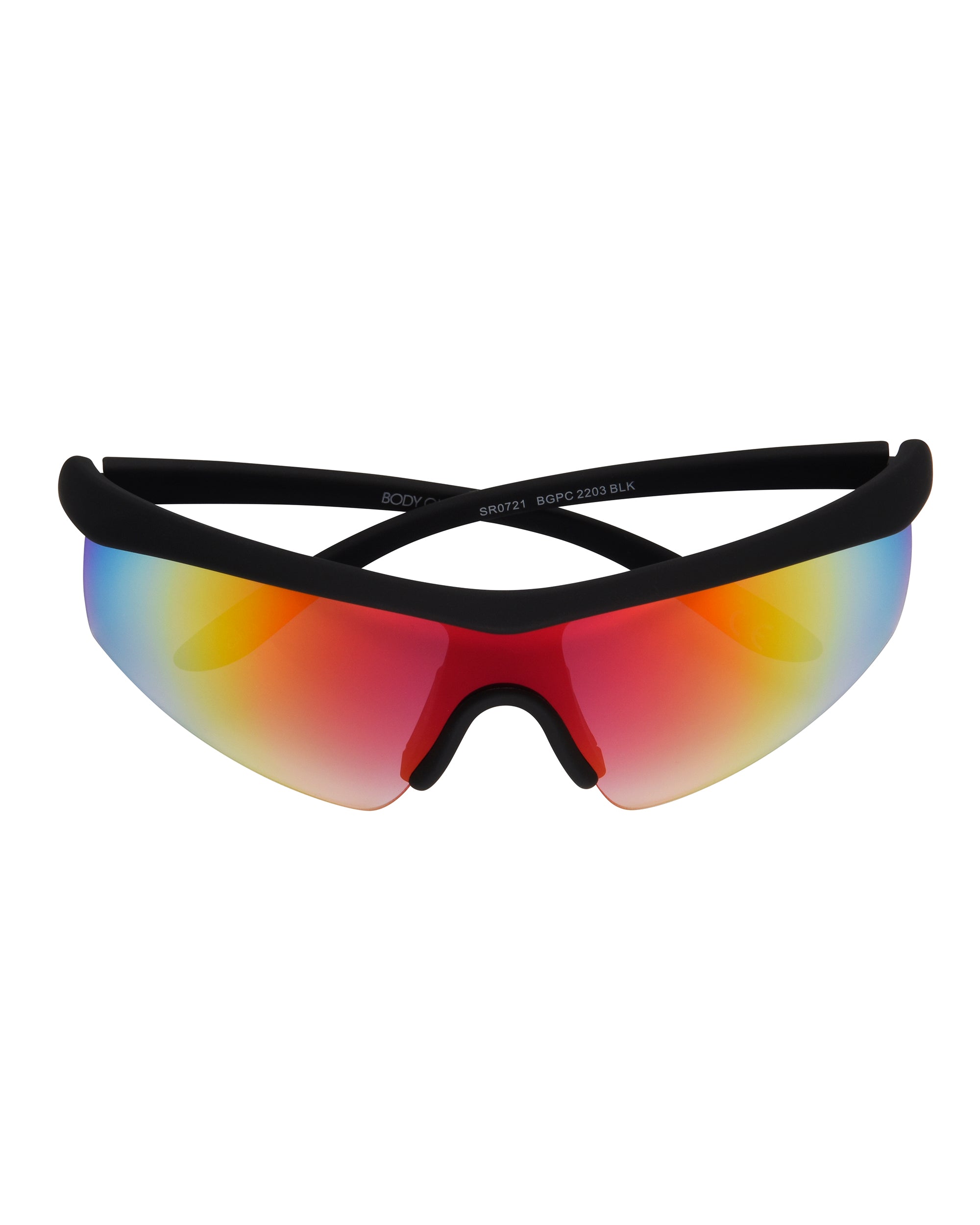 Born to Roam Blade Sunglasses - Black