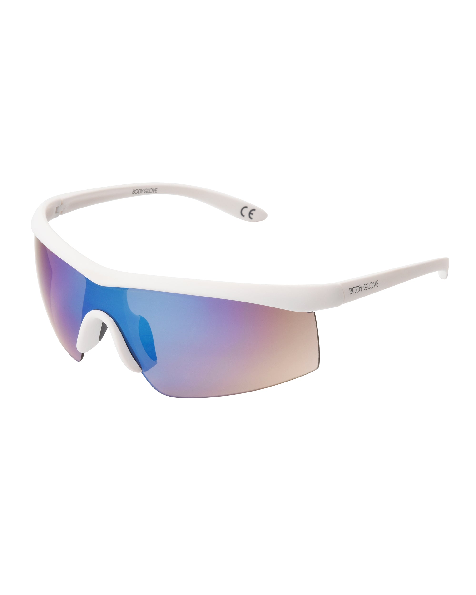 Born to Roam Blade Sunglasses - White