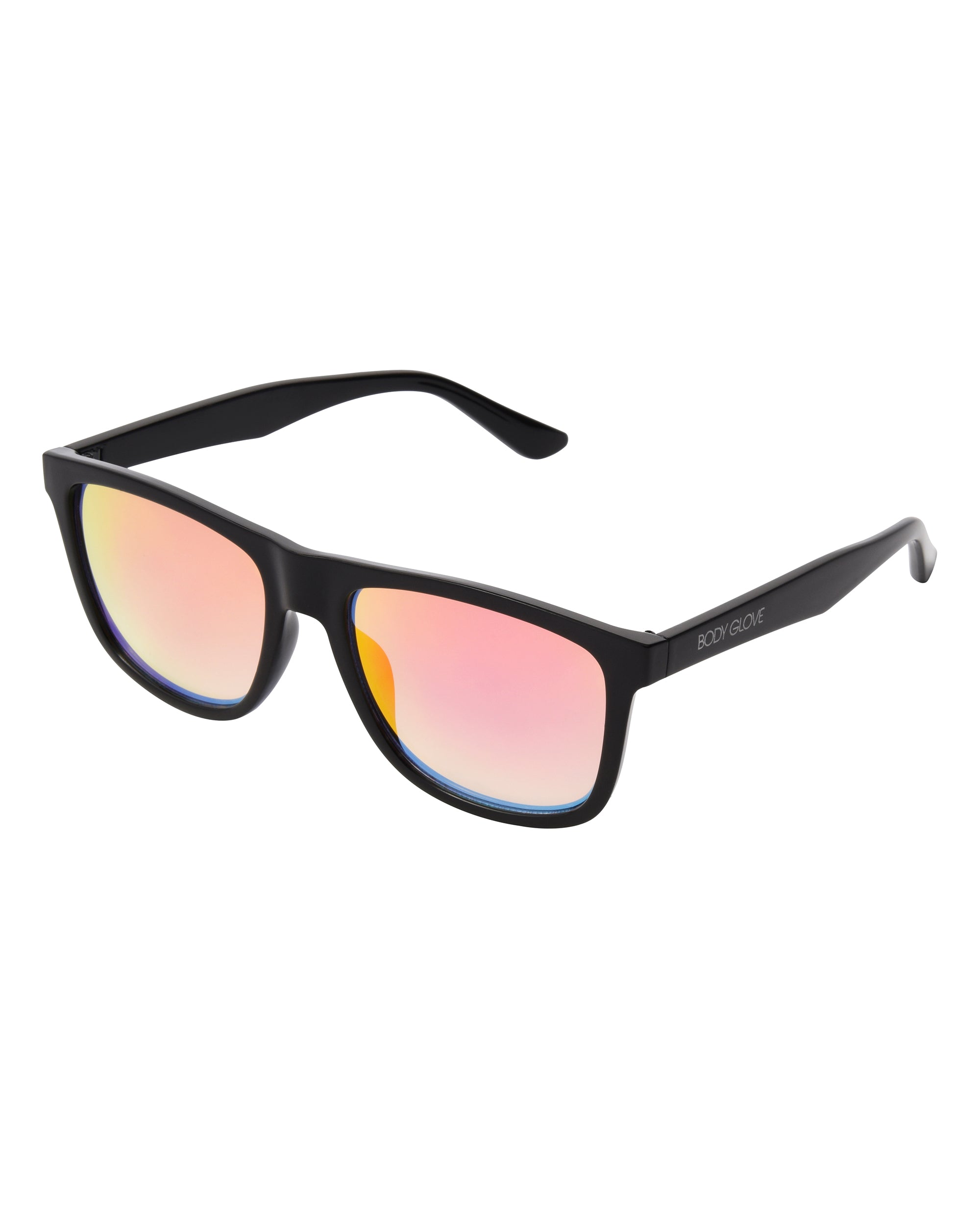 Talise Way-Style Frame Sunglasses - Black