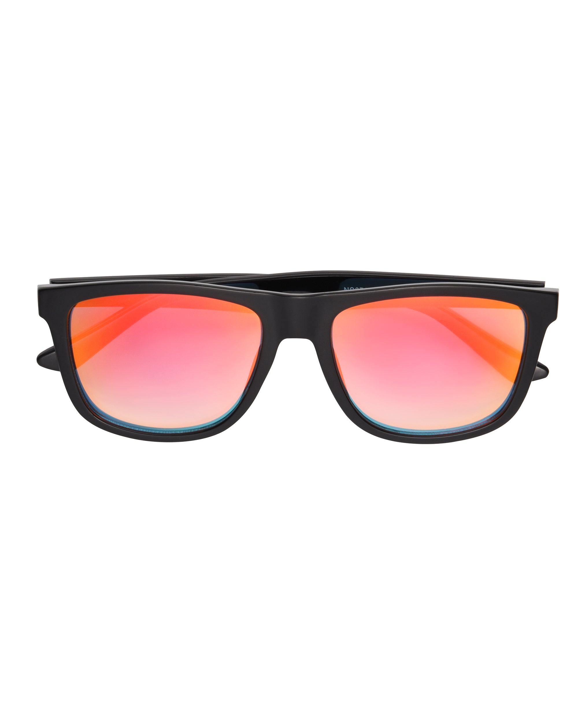 Talise Way-Style Frame Sunglasses - Black