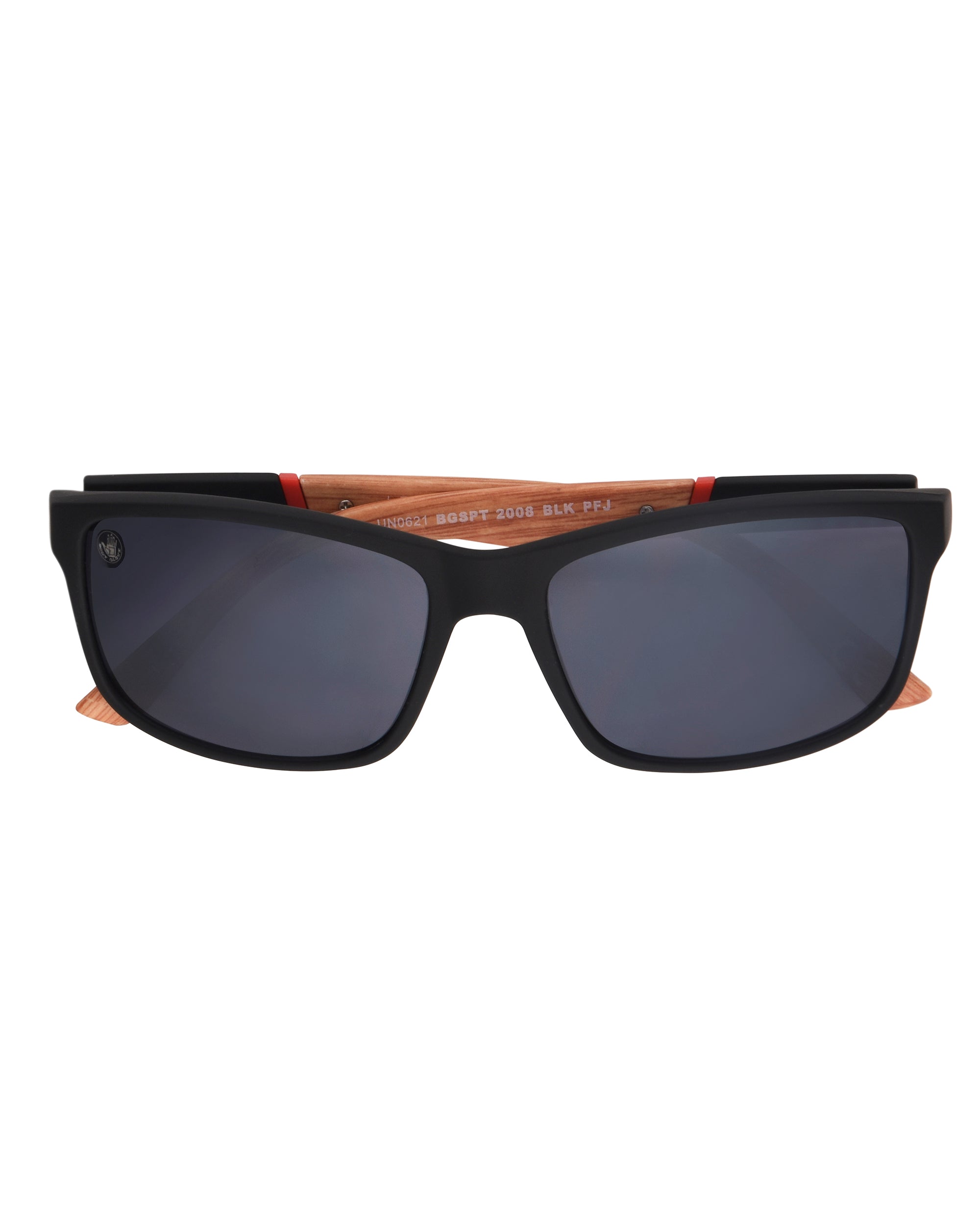 Jake Rectangle Sunglasses - Black