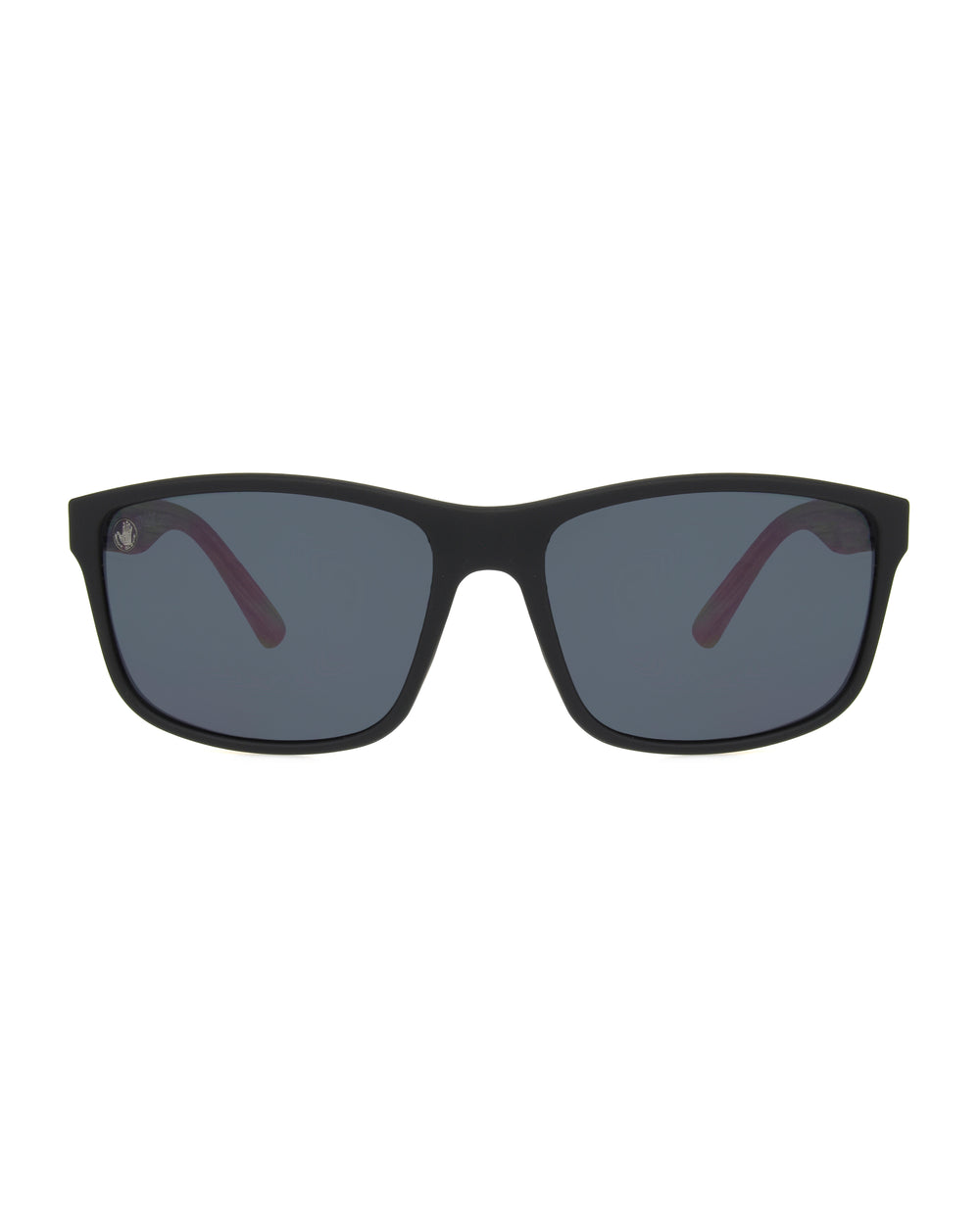 Men's Reggie Rectangular Sunglasses - Black/Dark Brown - Body Glove