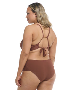 Ibiza Coco Plus Size High Waisted Bikini Bottom - Snapdragon - Body Glove