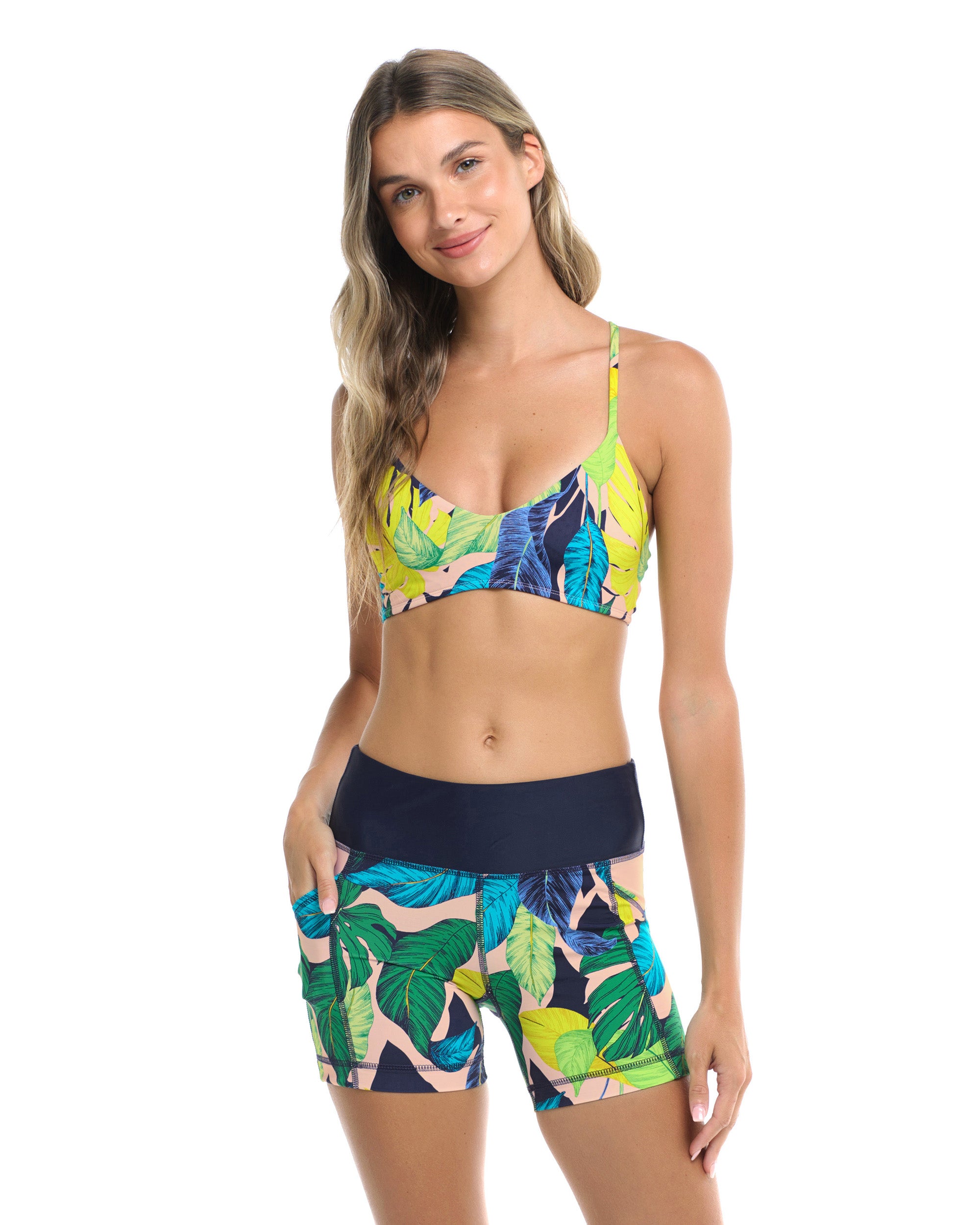 Manoa Falls Alani Bikini Top - Nightfall