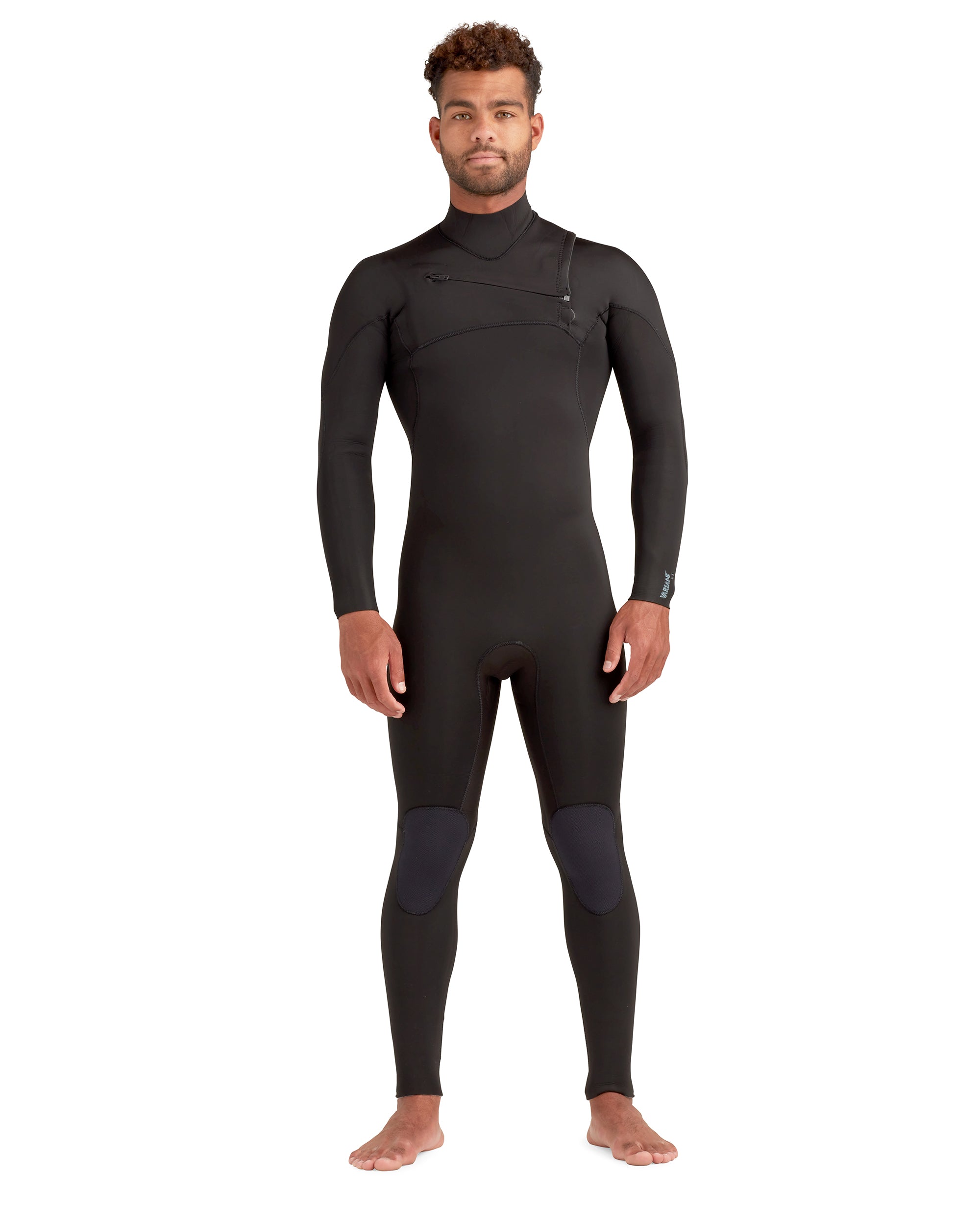 Variant 4/3mm Men's Chest-Zip Fullsuit - Black