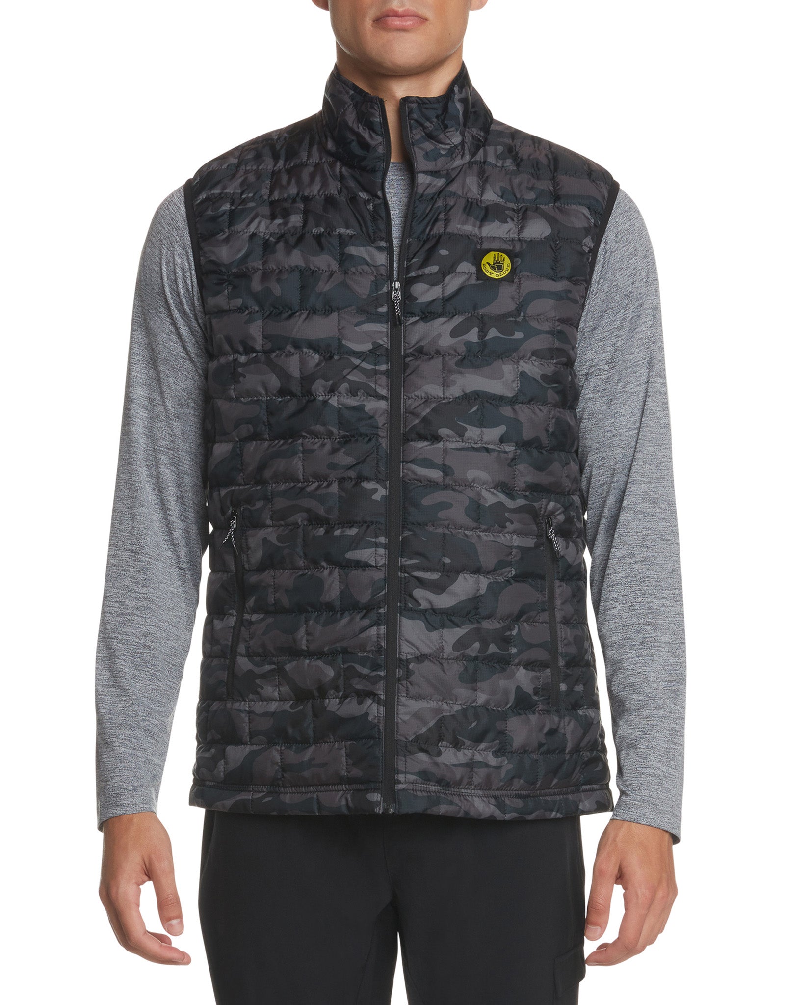 Camo Puffer Vest - Midnight Camo