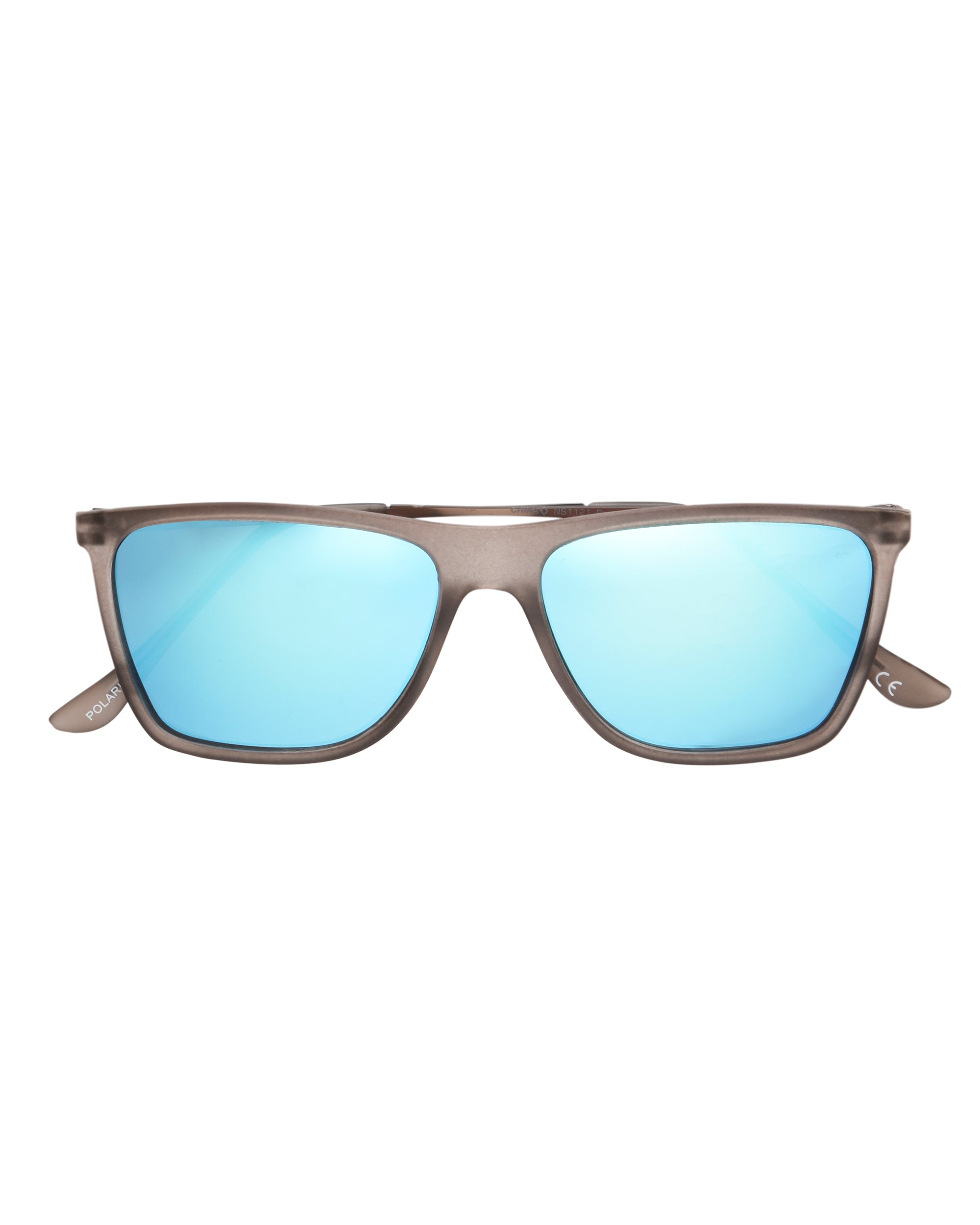 Primo Polarized Way-Style Sunglasses - Grey