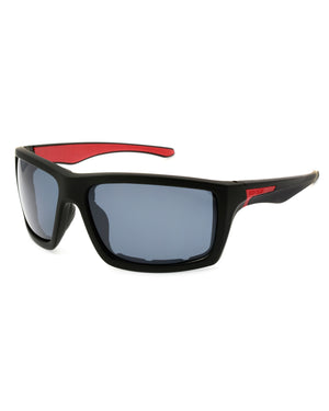 Men's  Sayulita Polarized Sunglasses - Black/Red